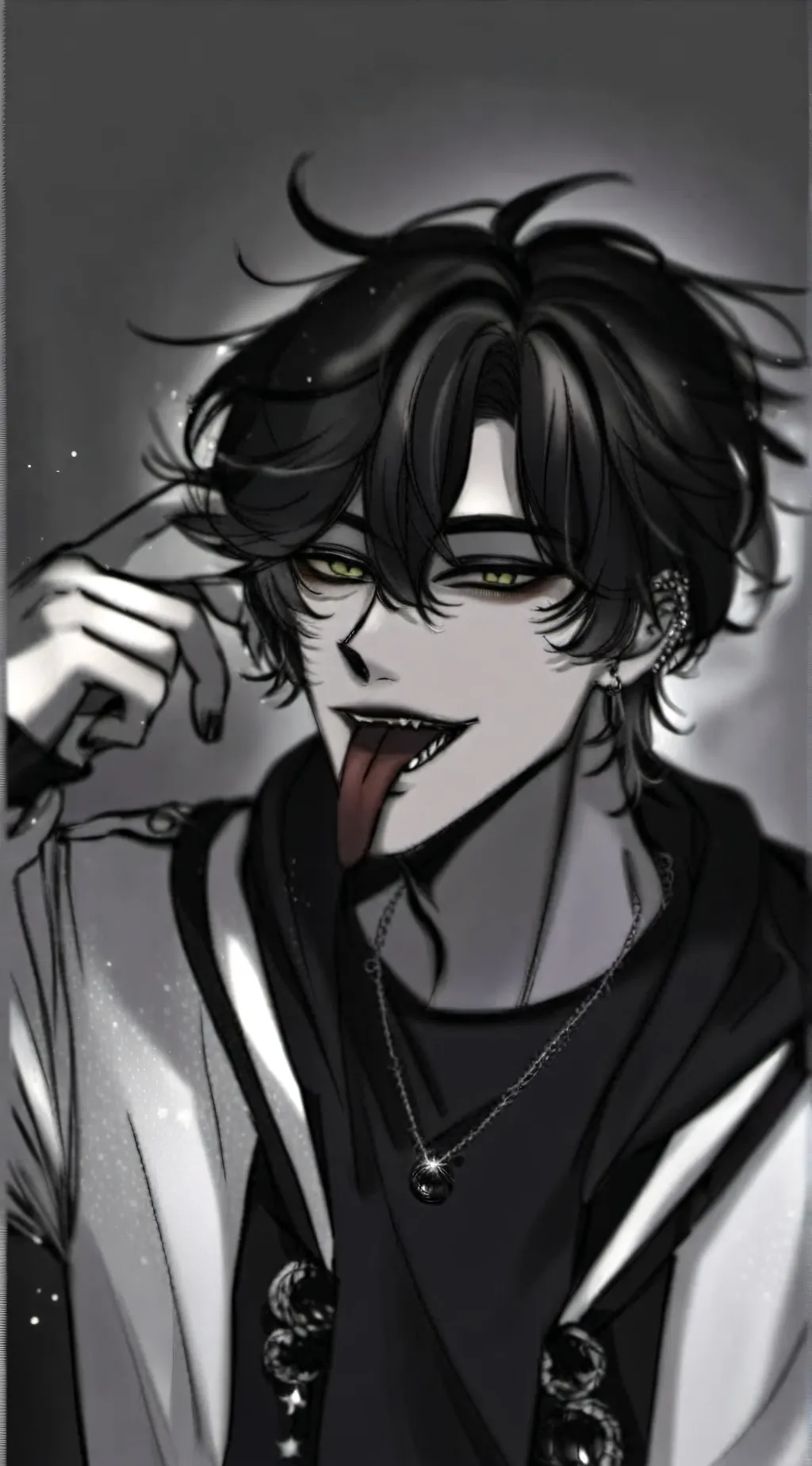 ai character: Dax  background