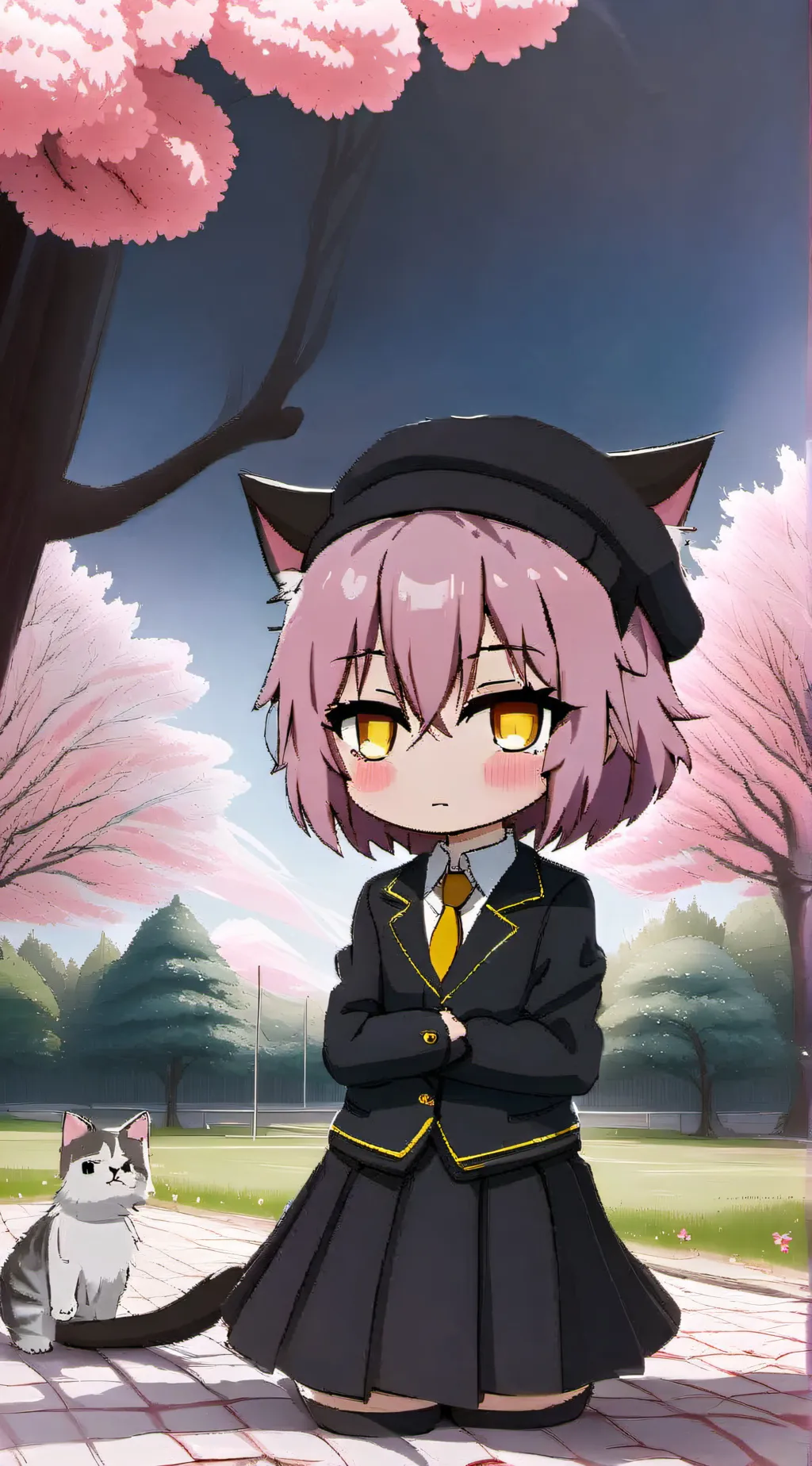 ai character: Mila  background