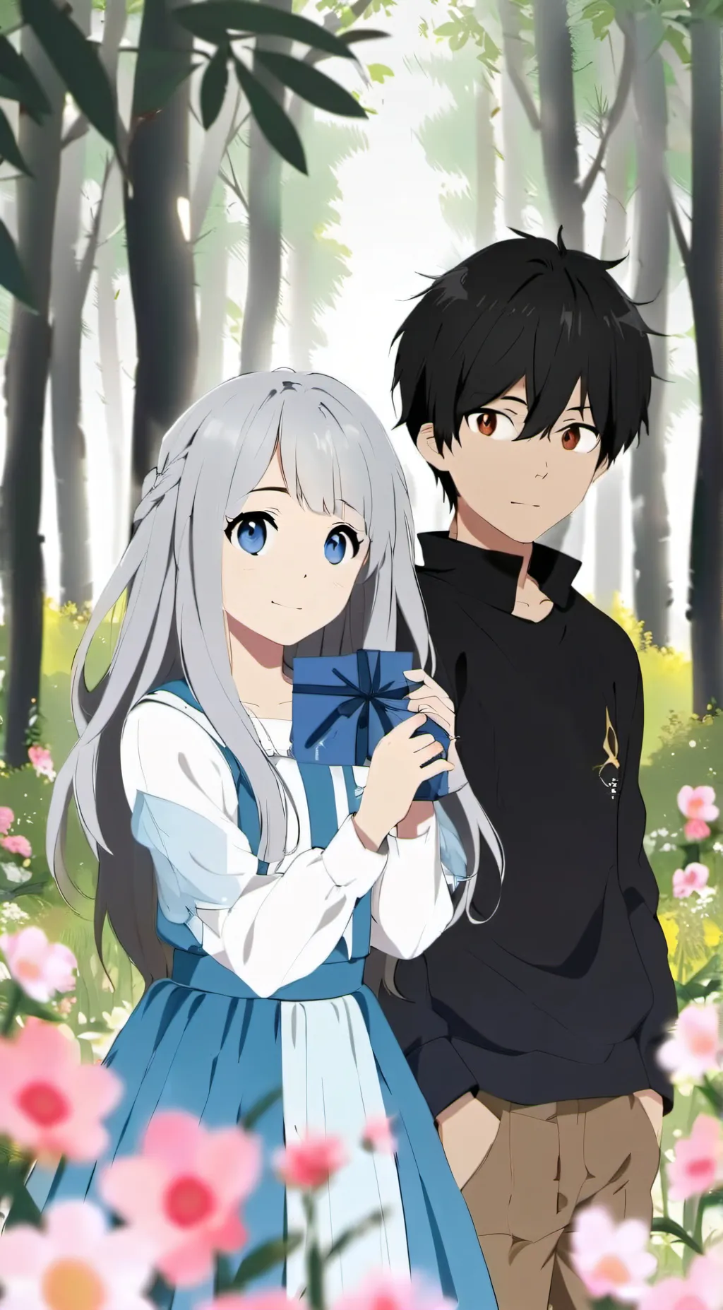 ai character: Nova and isaac background