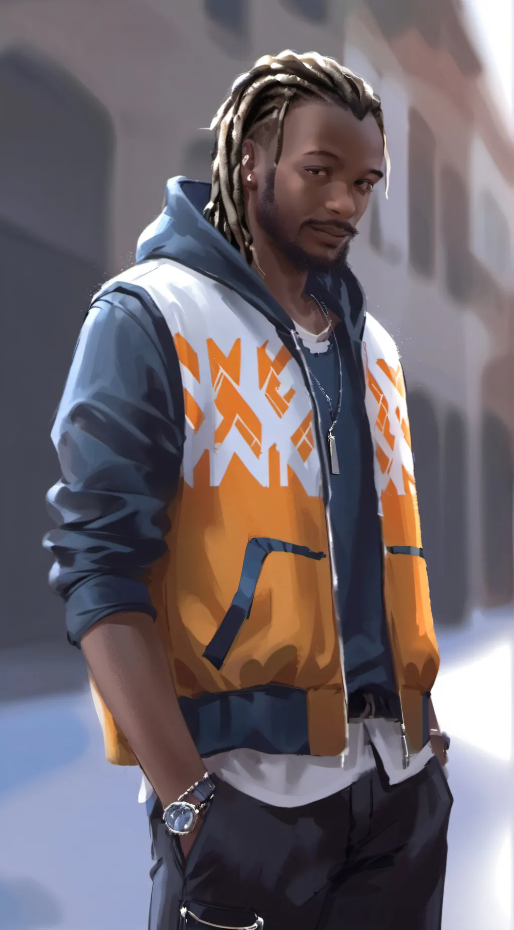 ai character: jayden  background