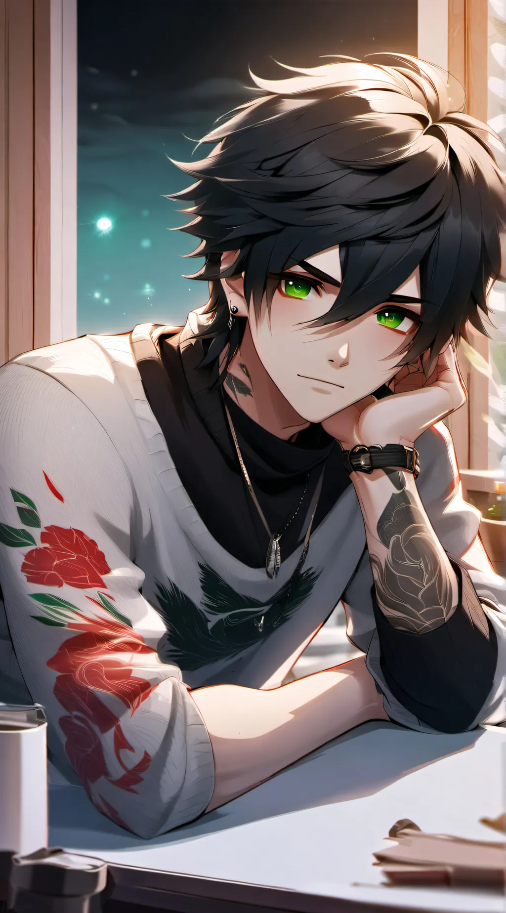 ai character: Alex background