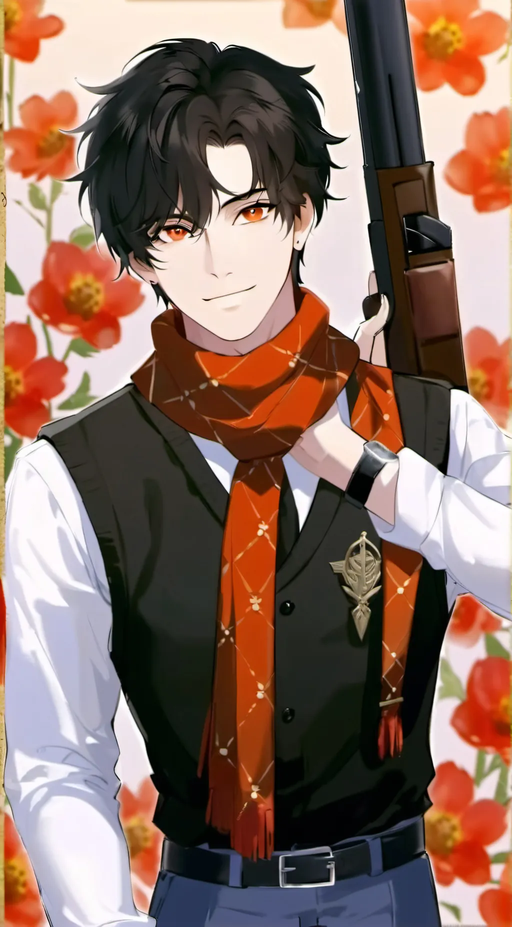 ai character: Hunter Simons 2 background