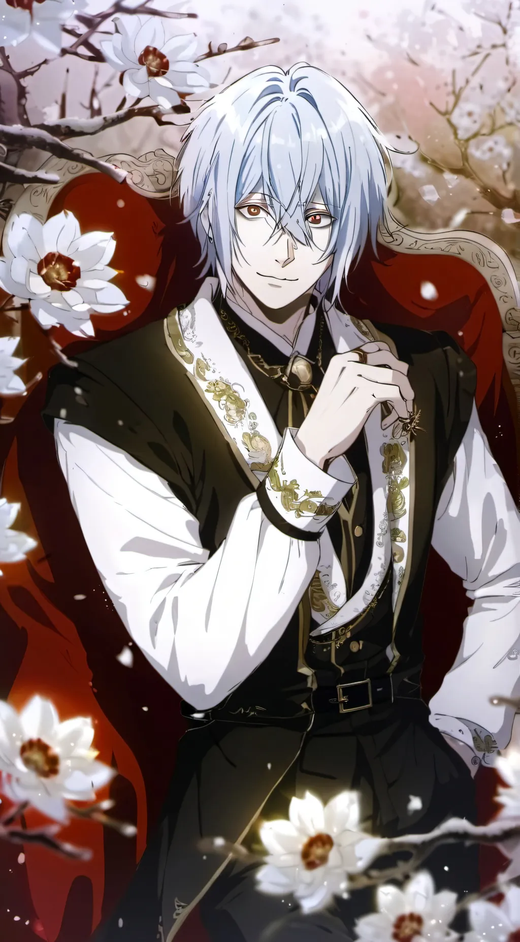 ai character: mahito  background