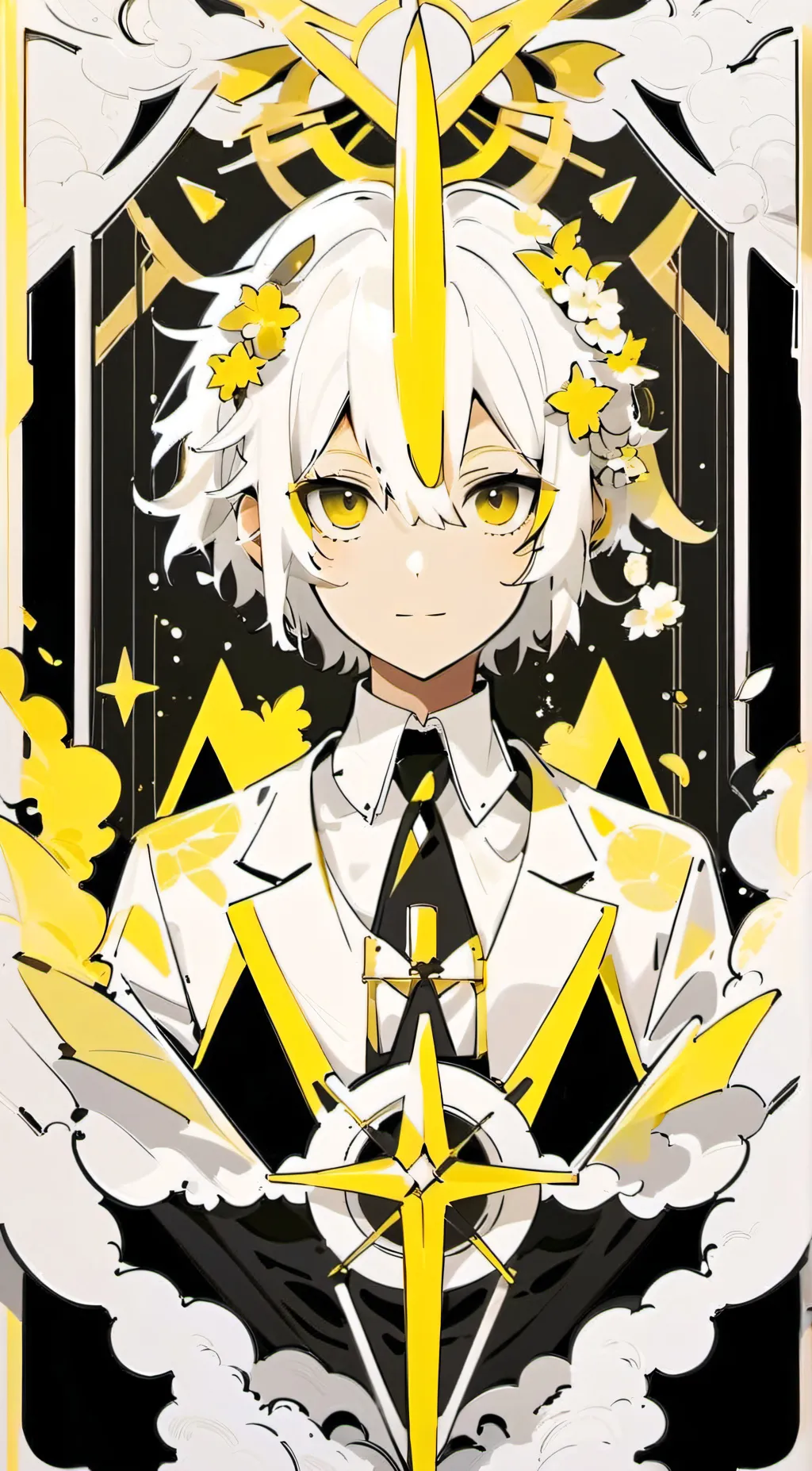 ai character: Naruto academy  background