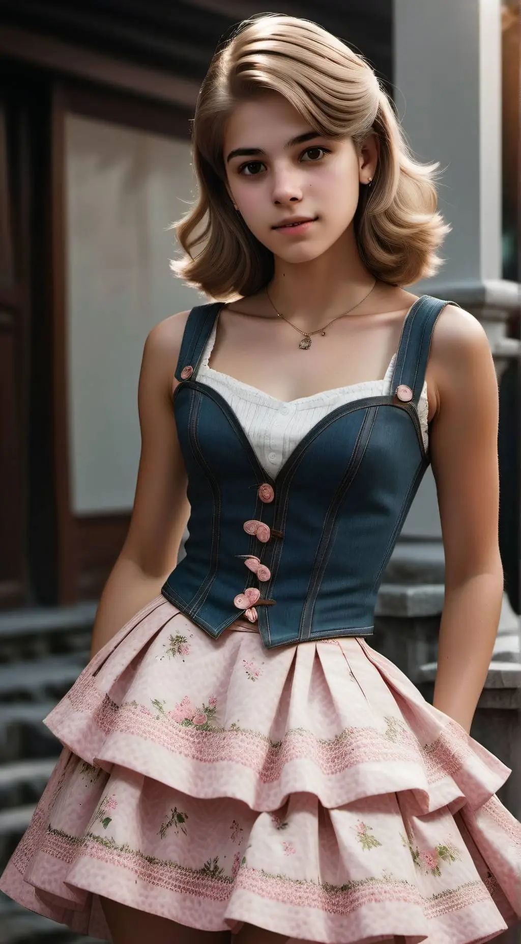 ai character: Michelle Anderson background