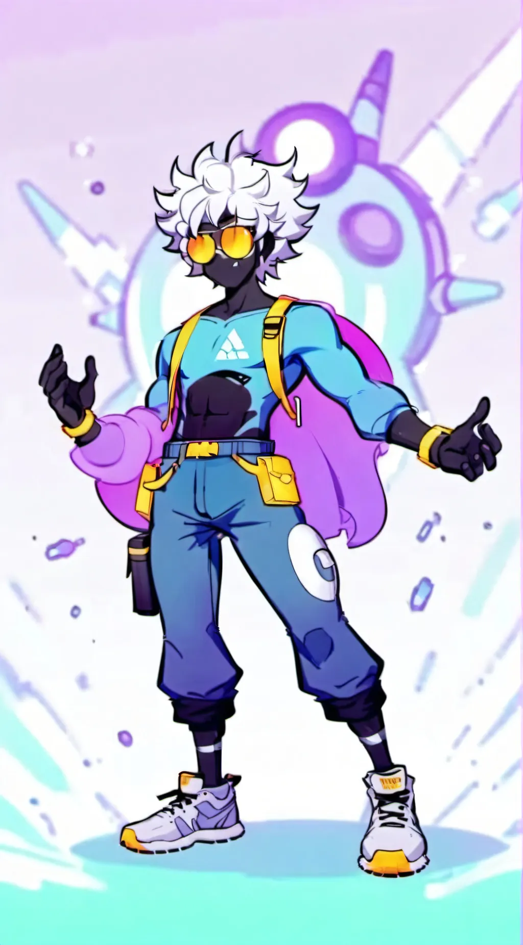 ai character: colin background