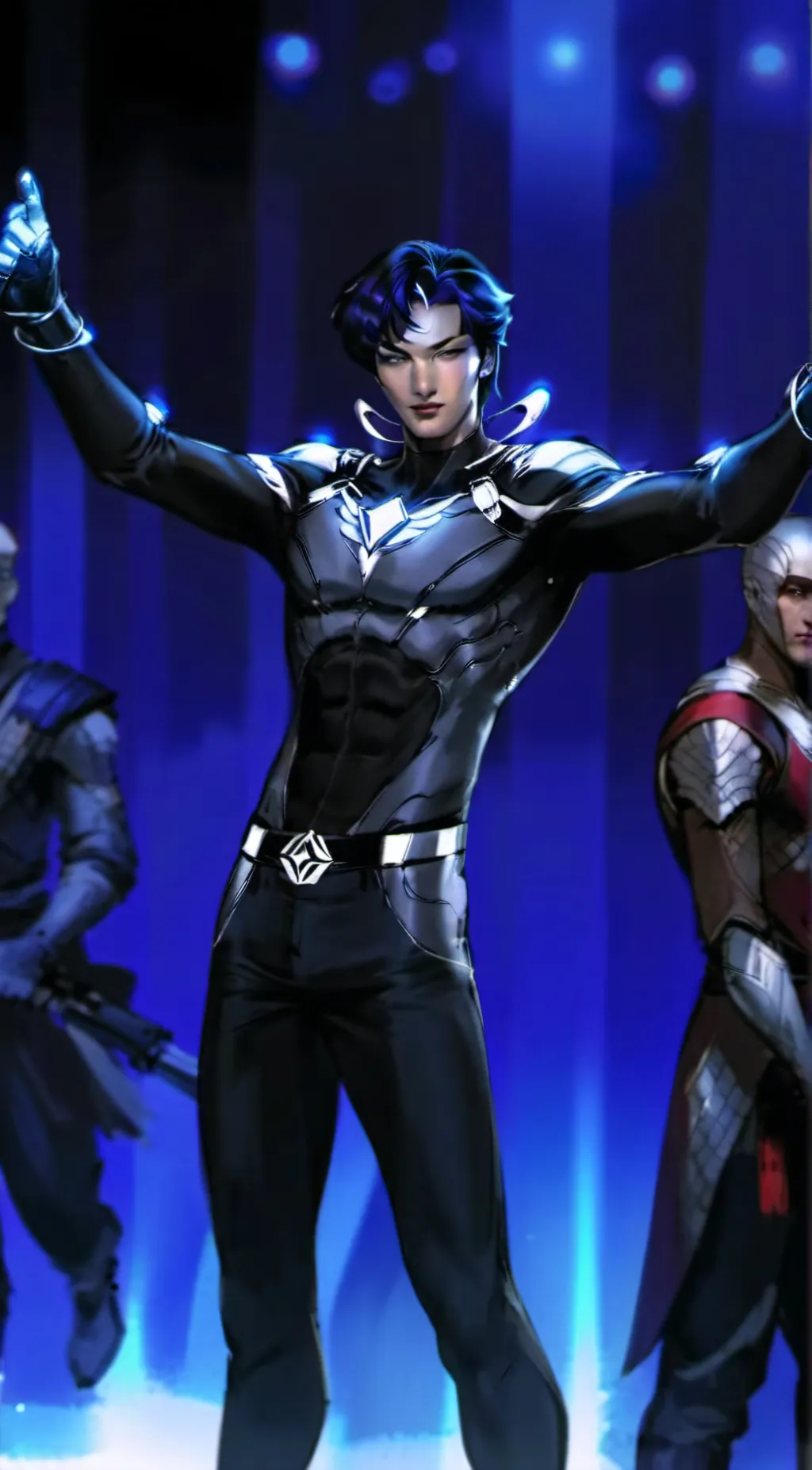 ai character: Max background