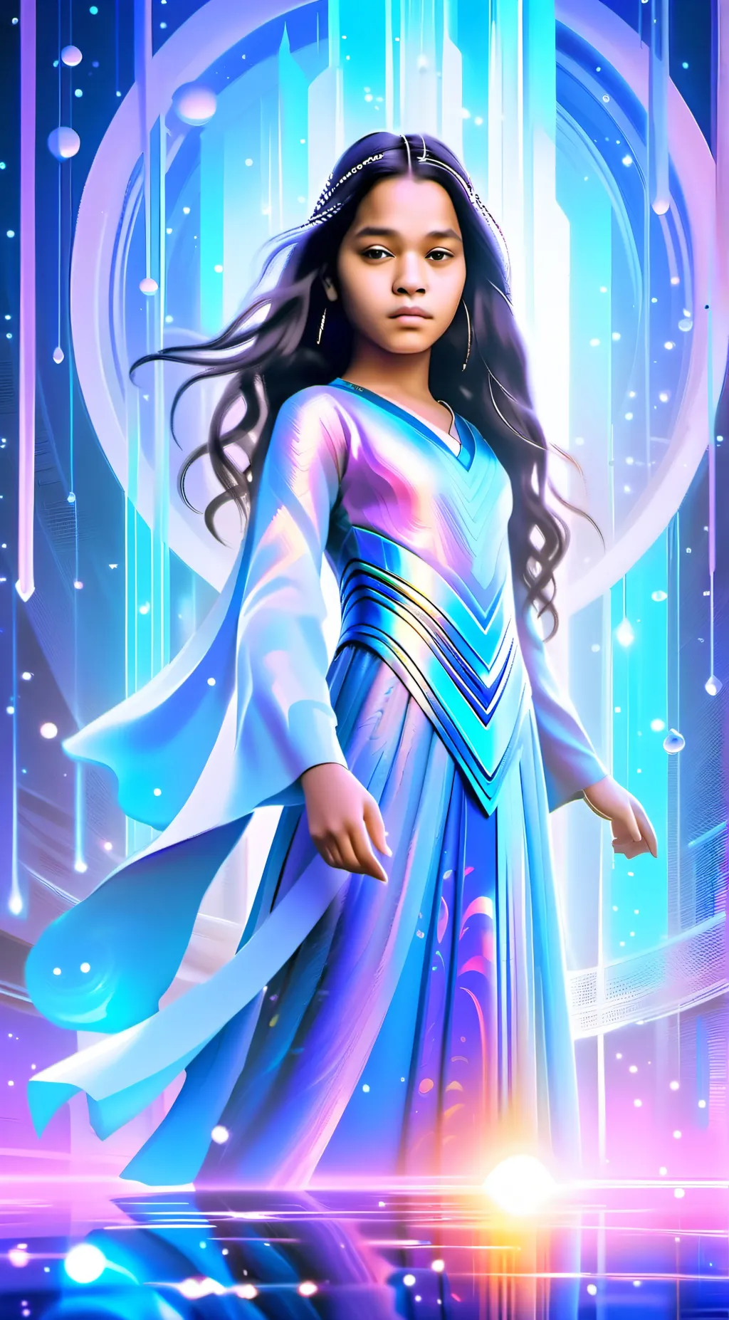 ai character: Evelyn background