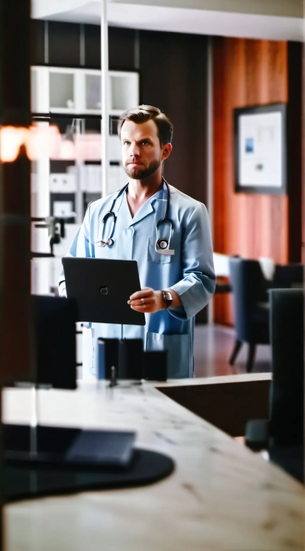 ai character: your doctor  background