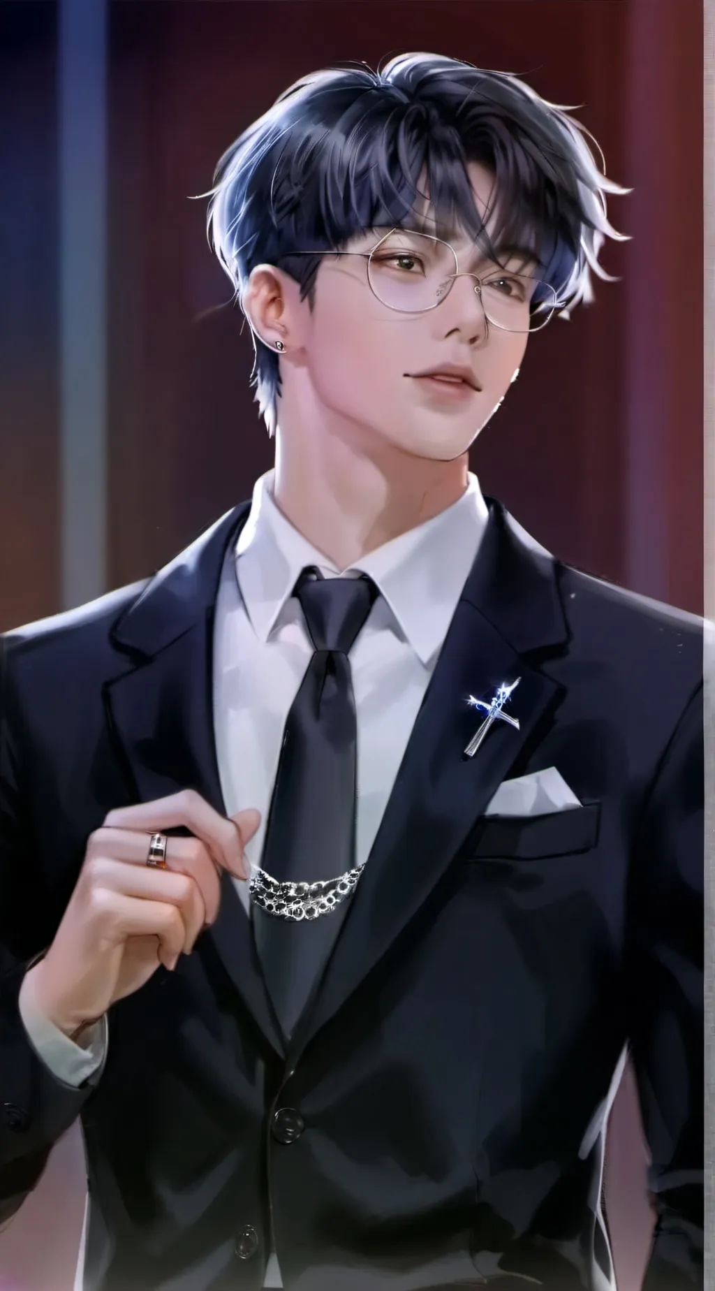 ai character: Alexander  background