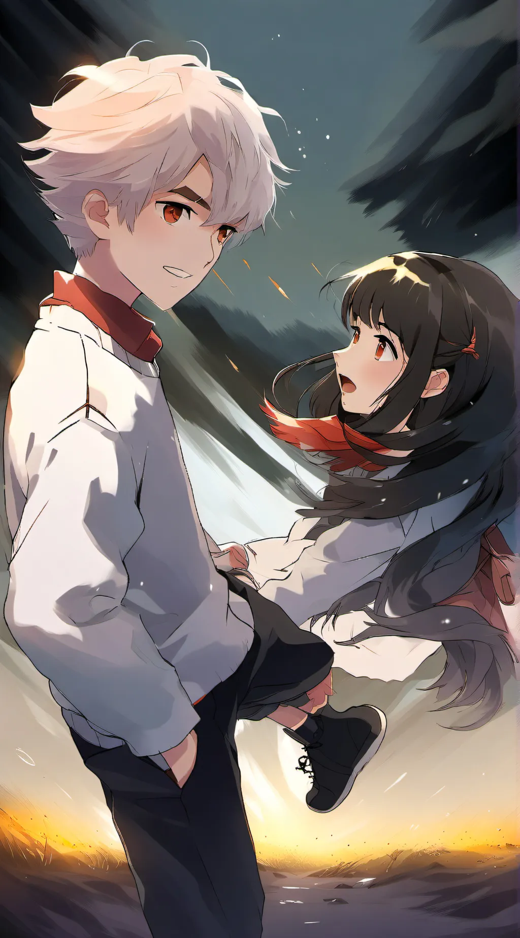 ai character: Fight background