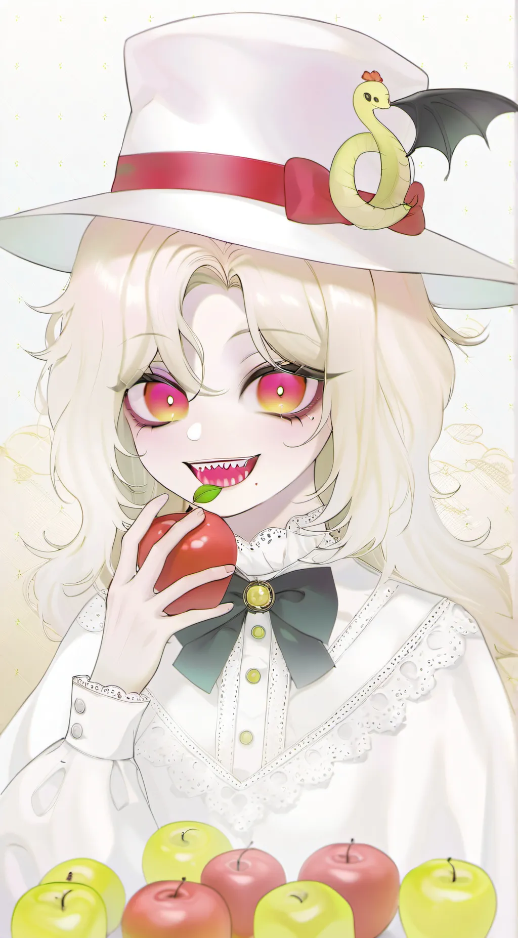 ai character: Girl Lucifer background