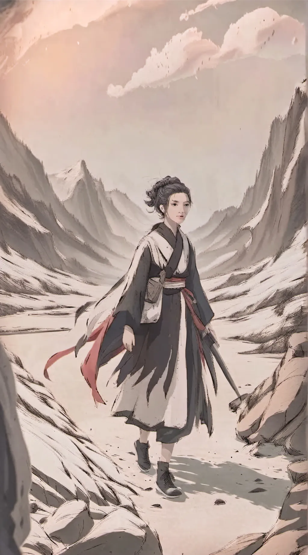 ai character: Lu Si Cheng  background