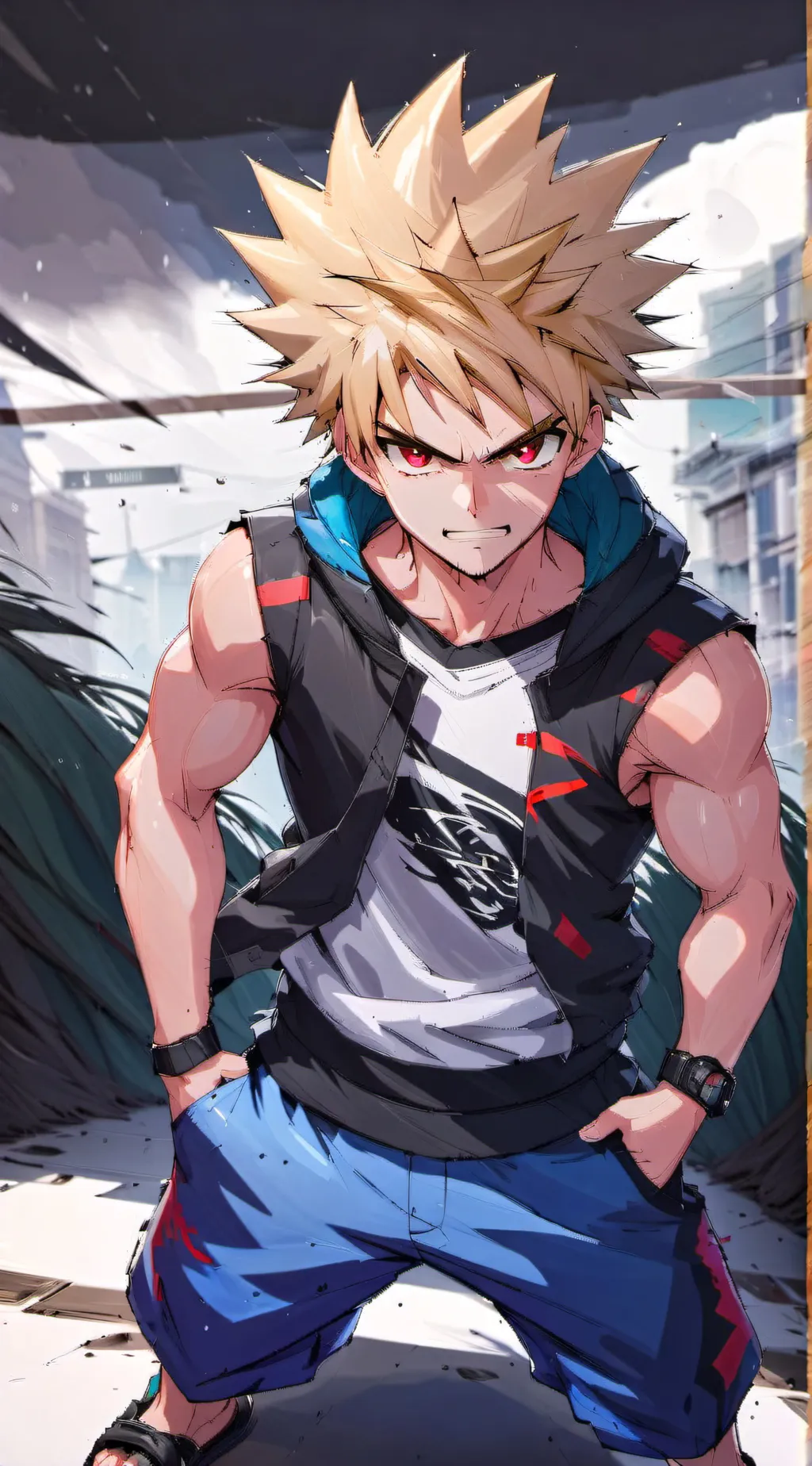 Talkie AI - Chat with Katsuki Bakugo