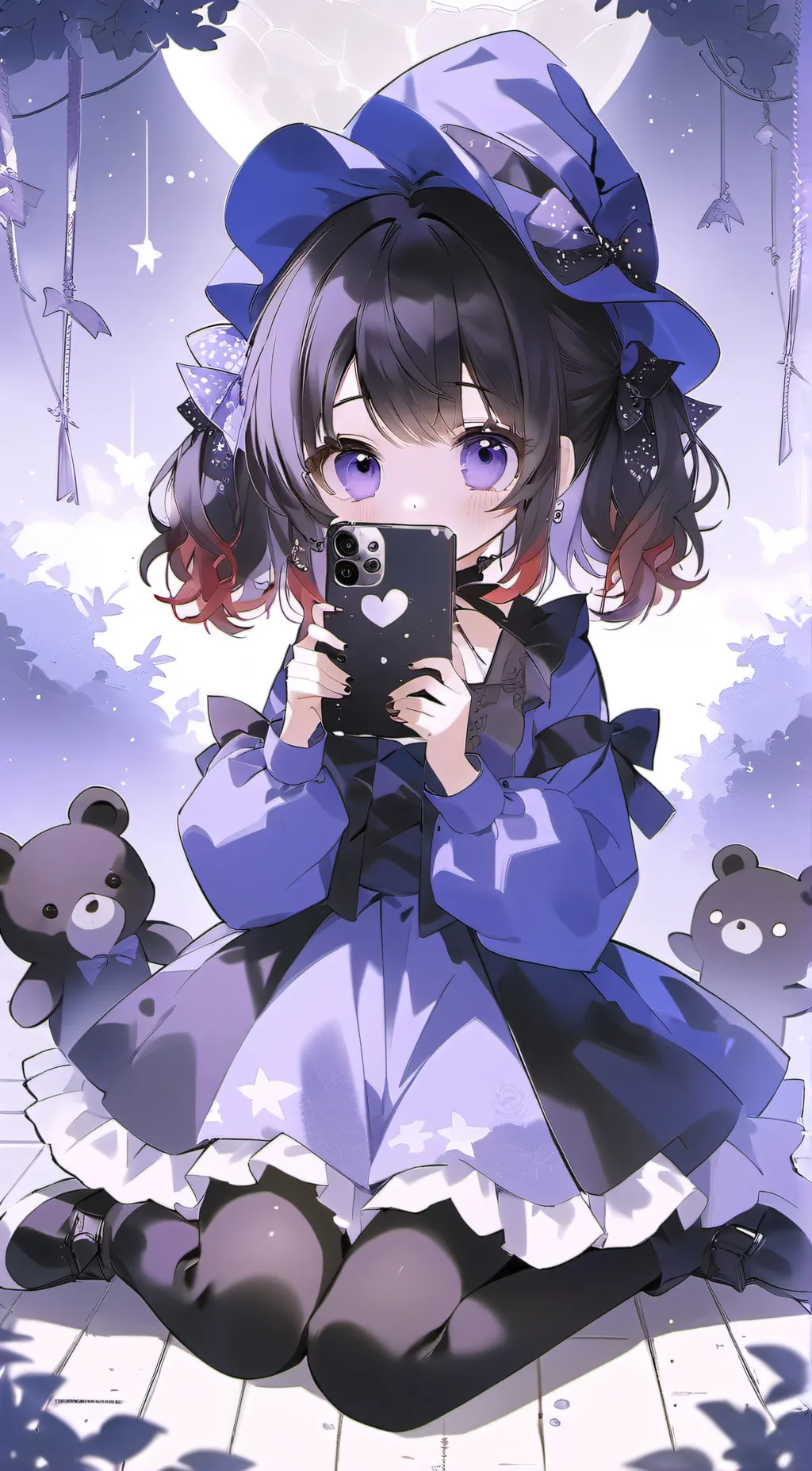 ai character: Lily background