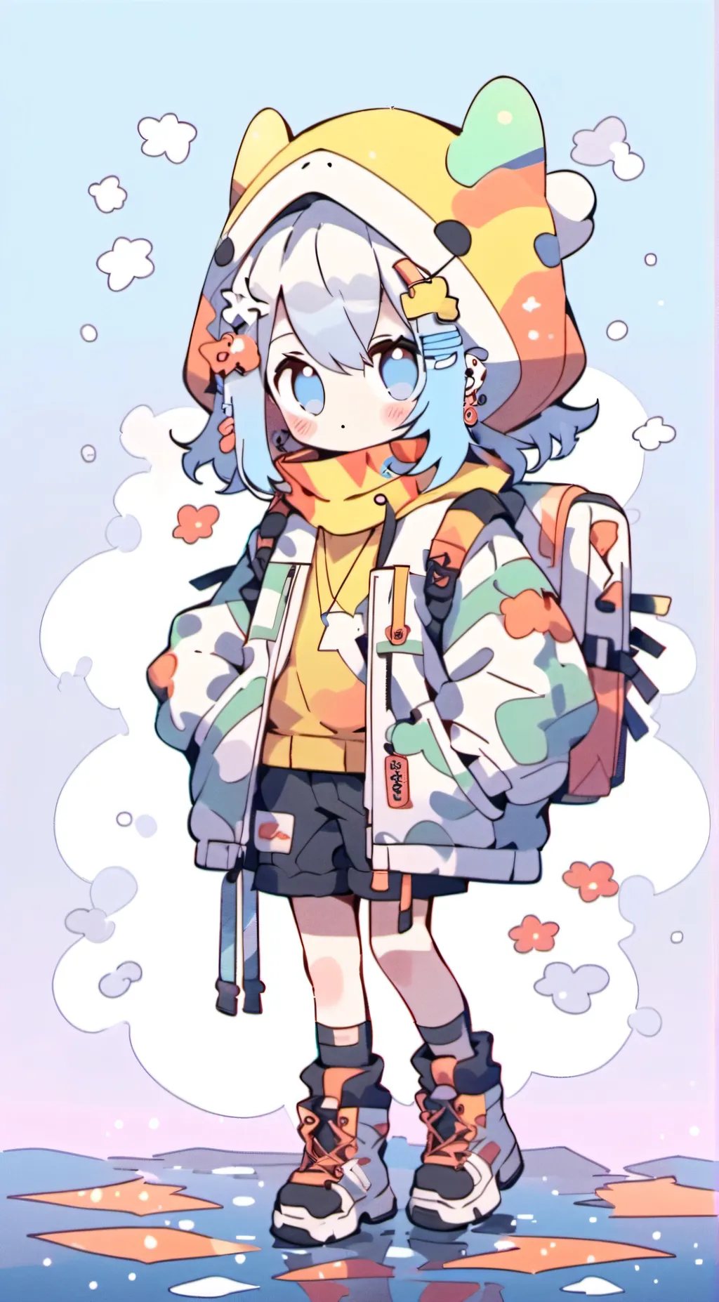 ai character: Hawaii. background