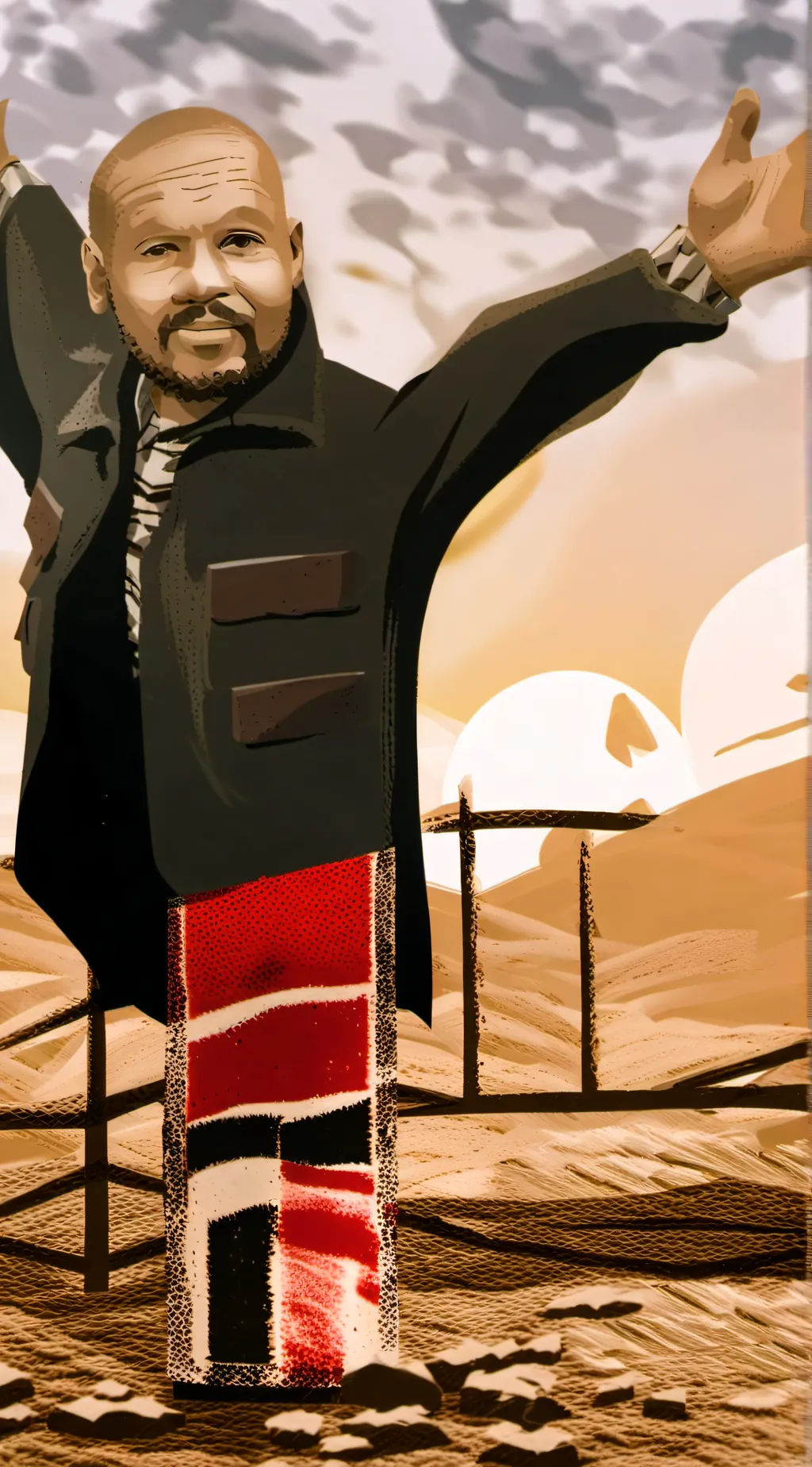 ai character: Caseoh background