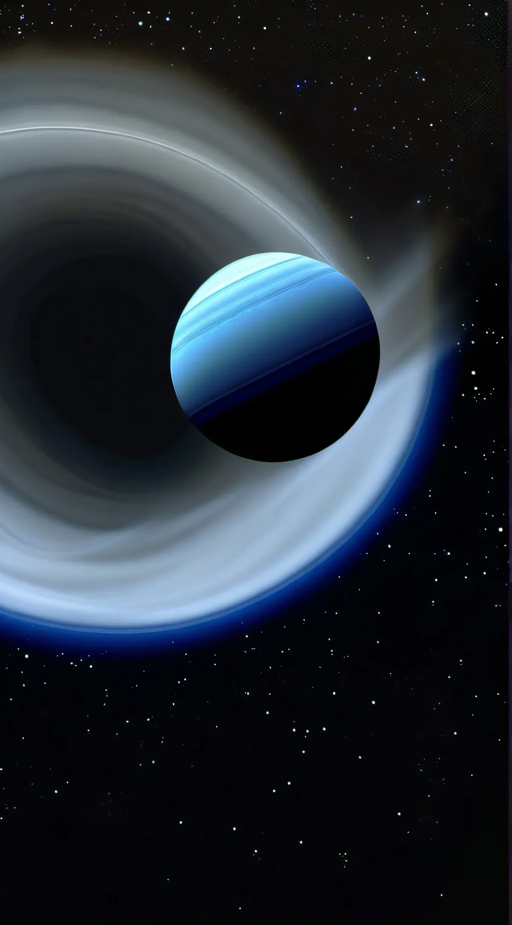 ai character: Neptune 💙 background