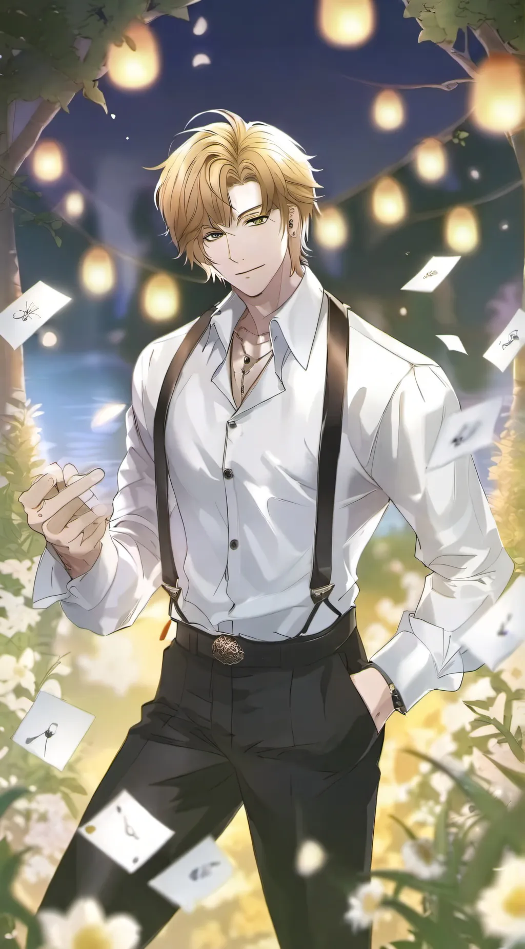 ai character: kally background