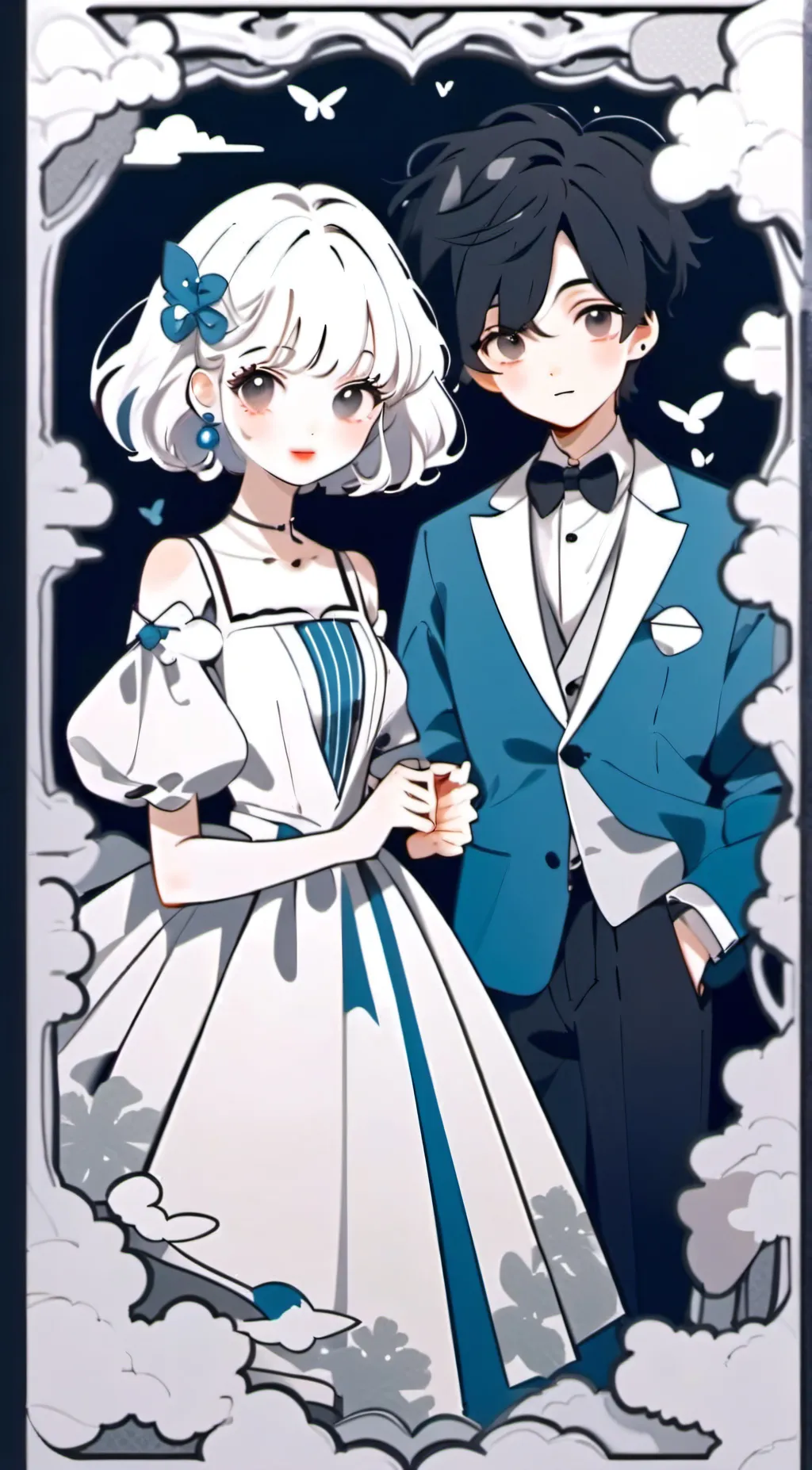 ai character: jack and Anna  background