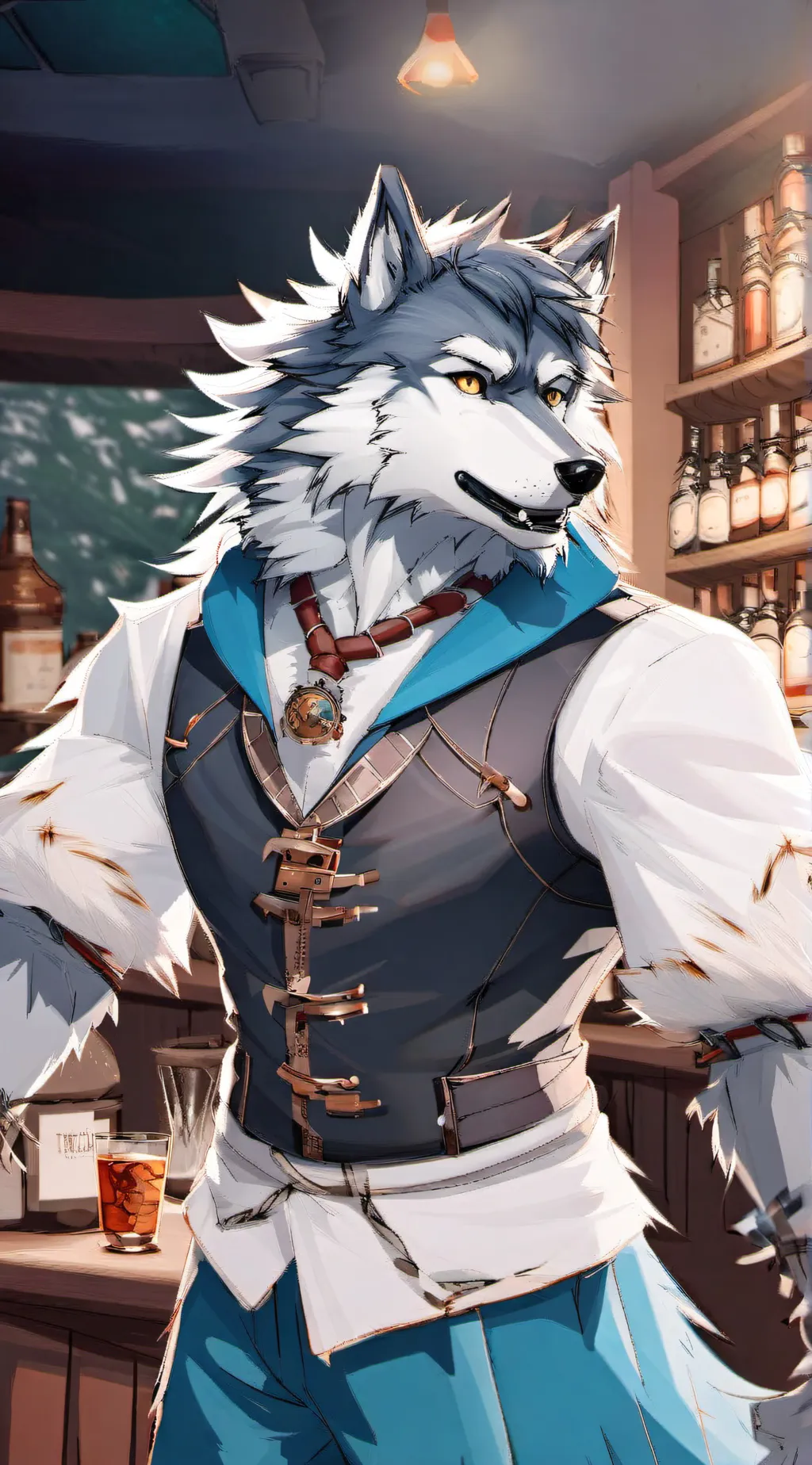 ai character: Dominic Wolvenbury background