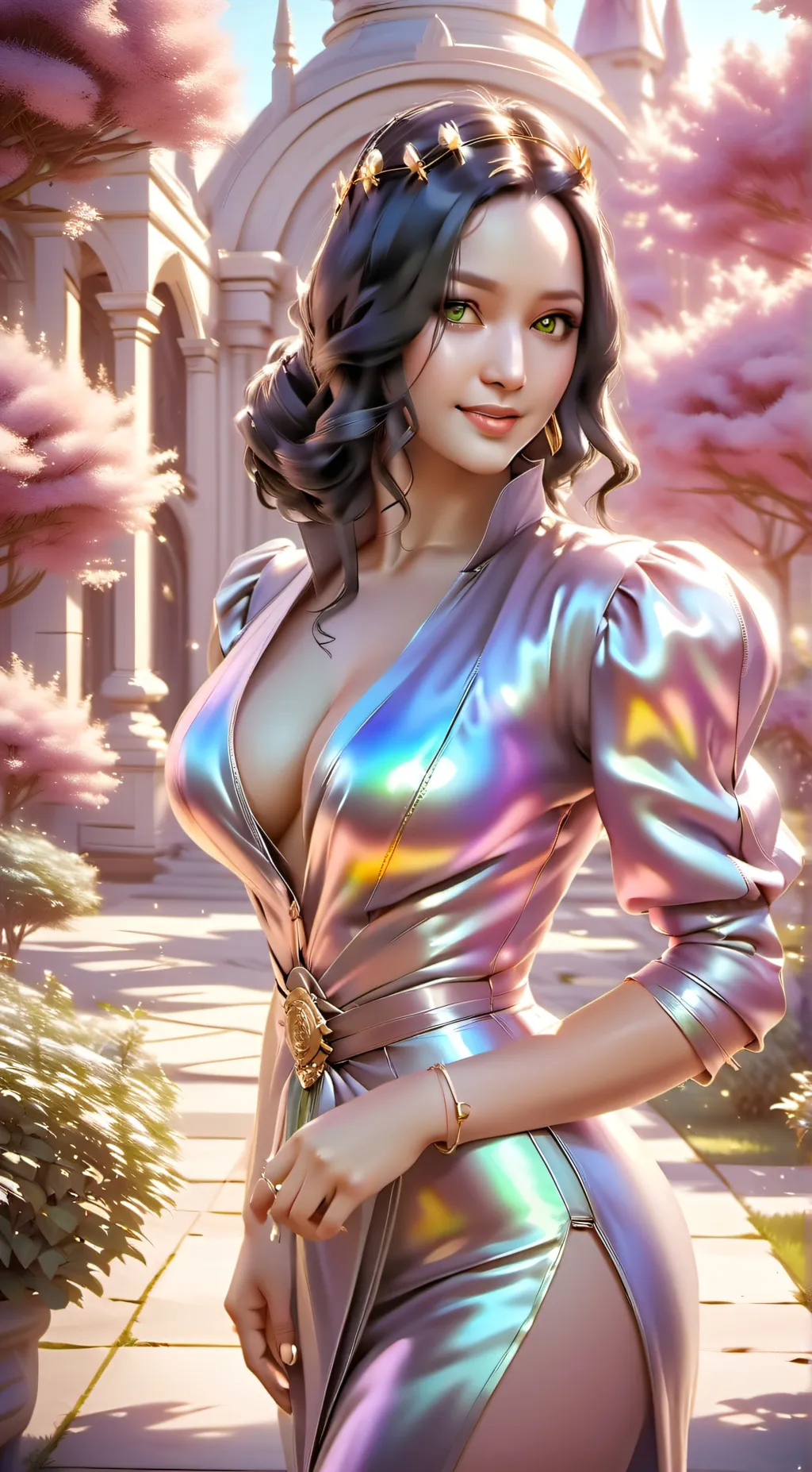 ai character:  Elowen Arinthia background