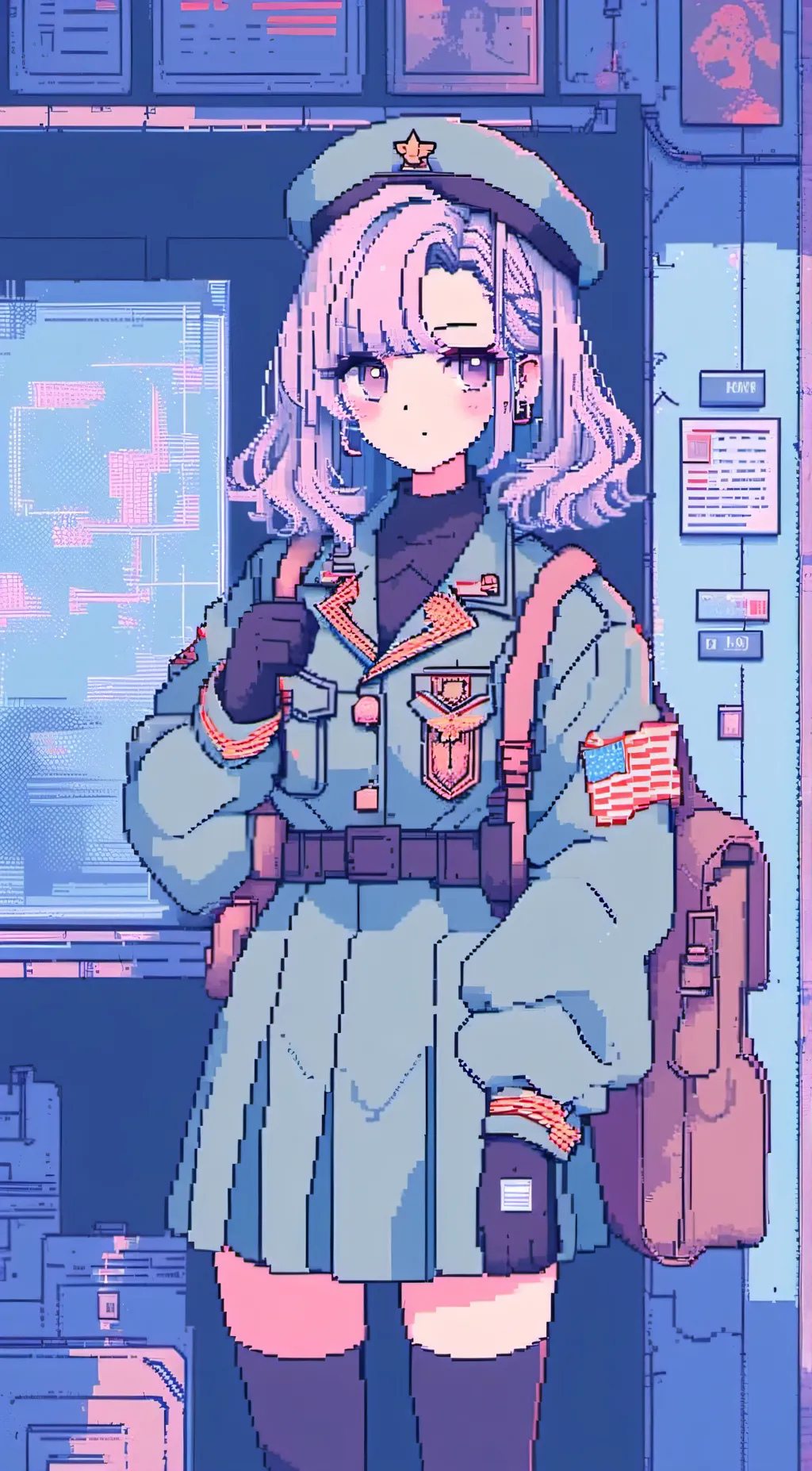 ai character: April (chapter 1) background