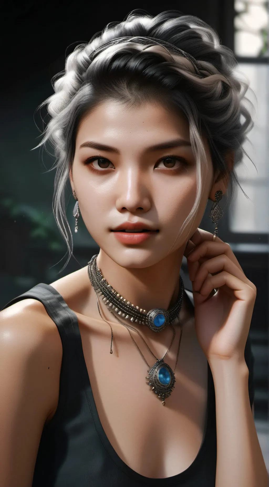 ai character: Zoe Lee background