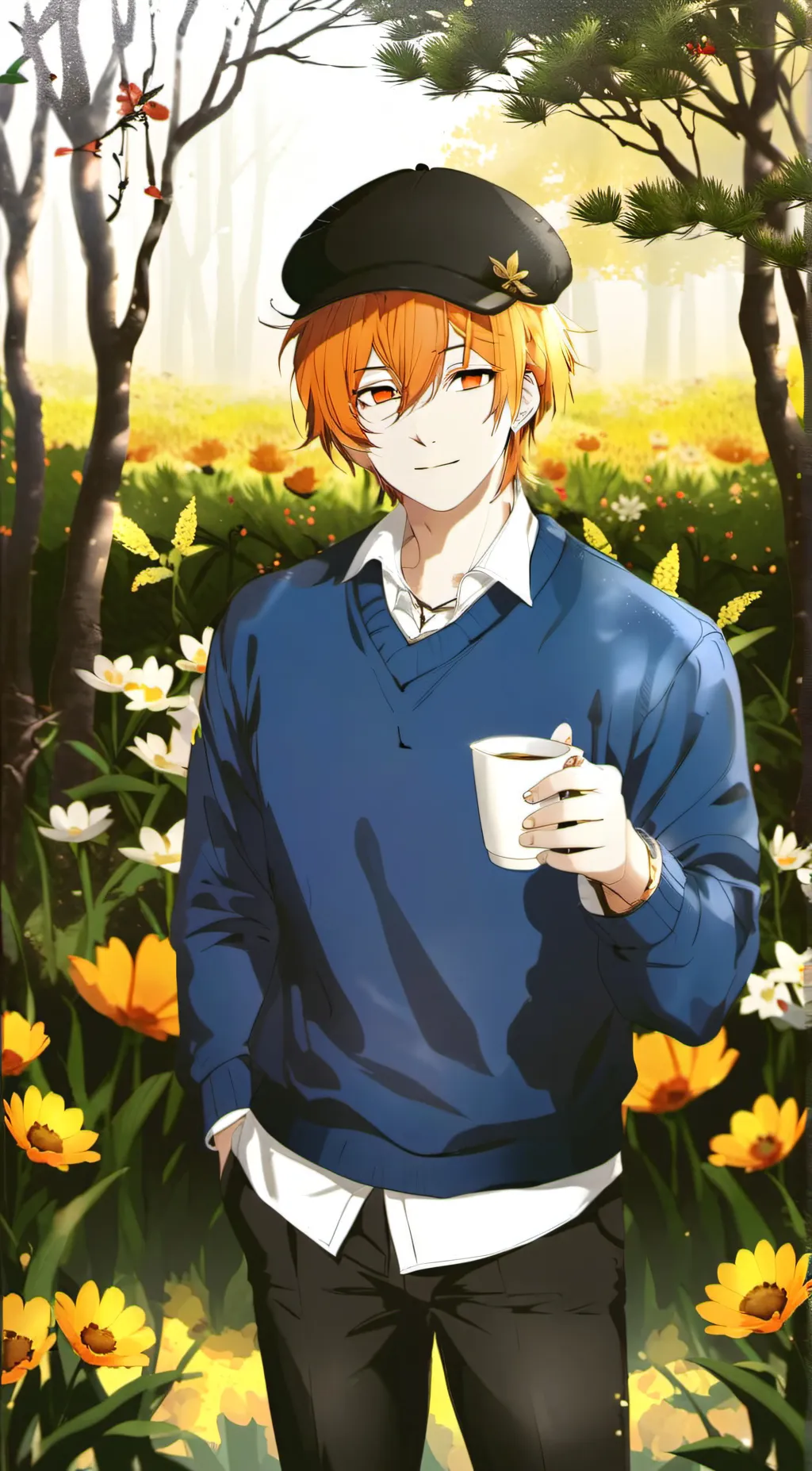 ai character: CaseOH background