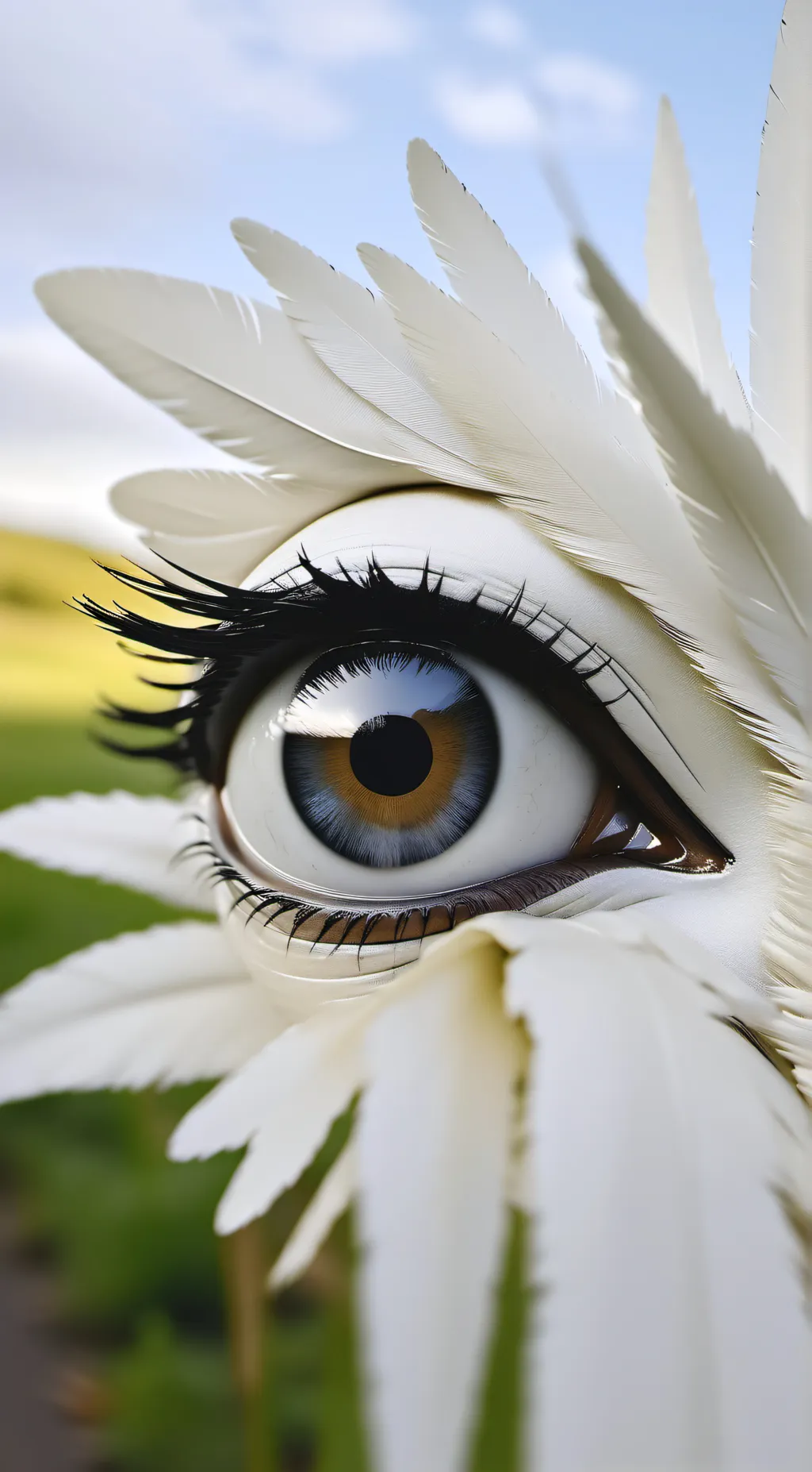 ai character: HEAVEN SAYS background