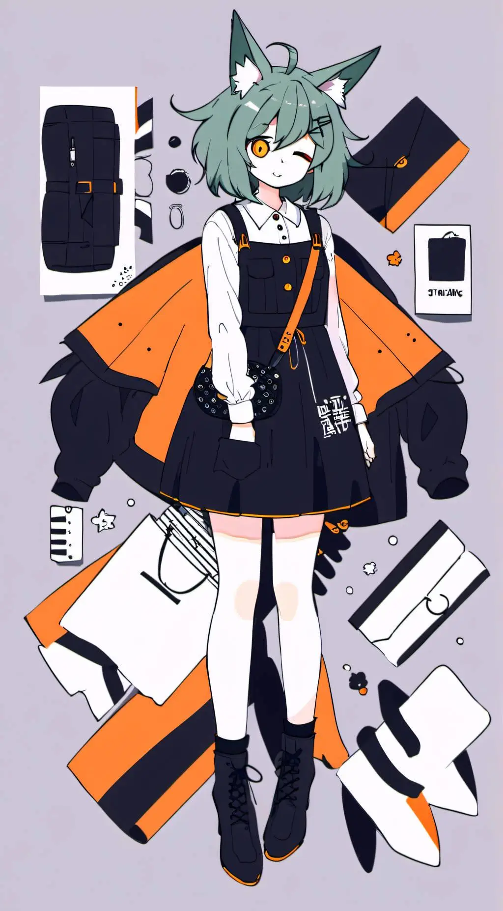 ai character: ♡cassy♡ background