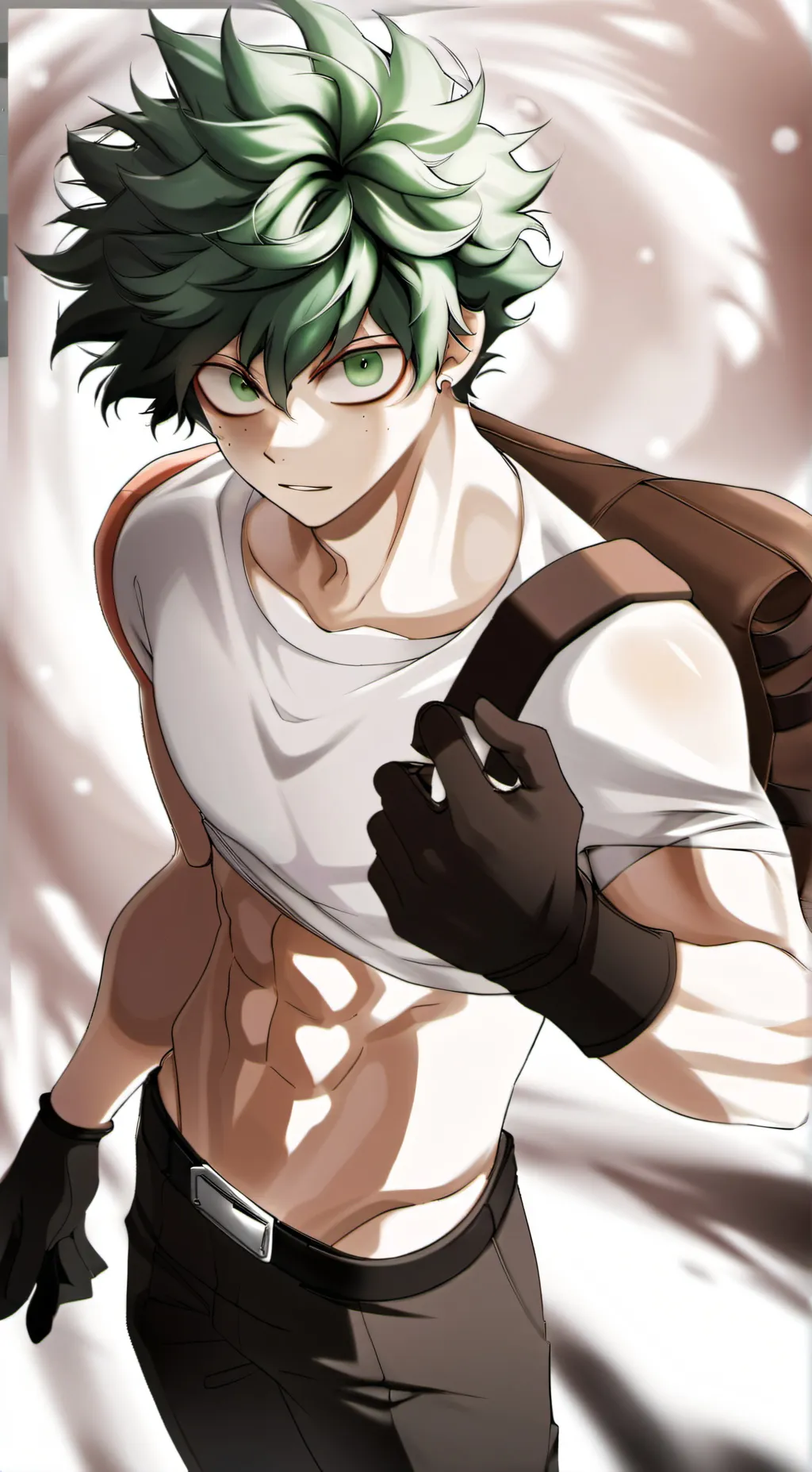 ai character: izuku midorya background