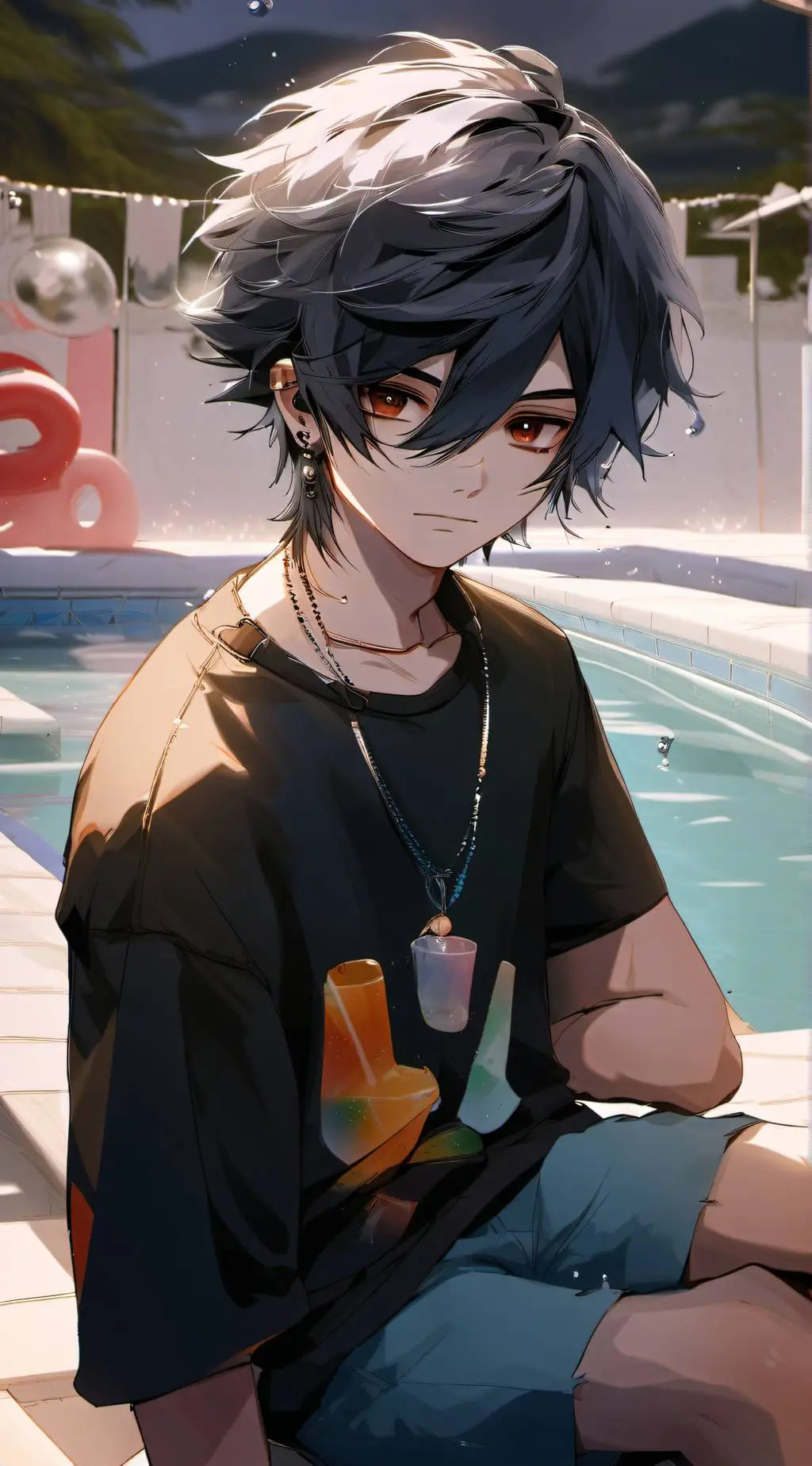 ai character: Leo background