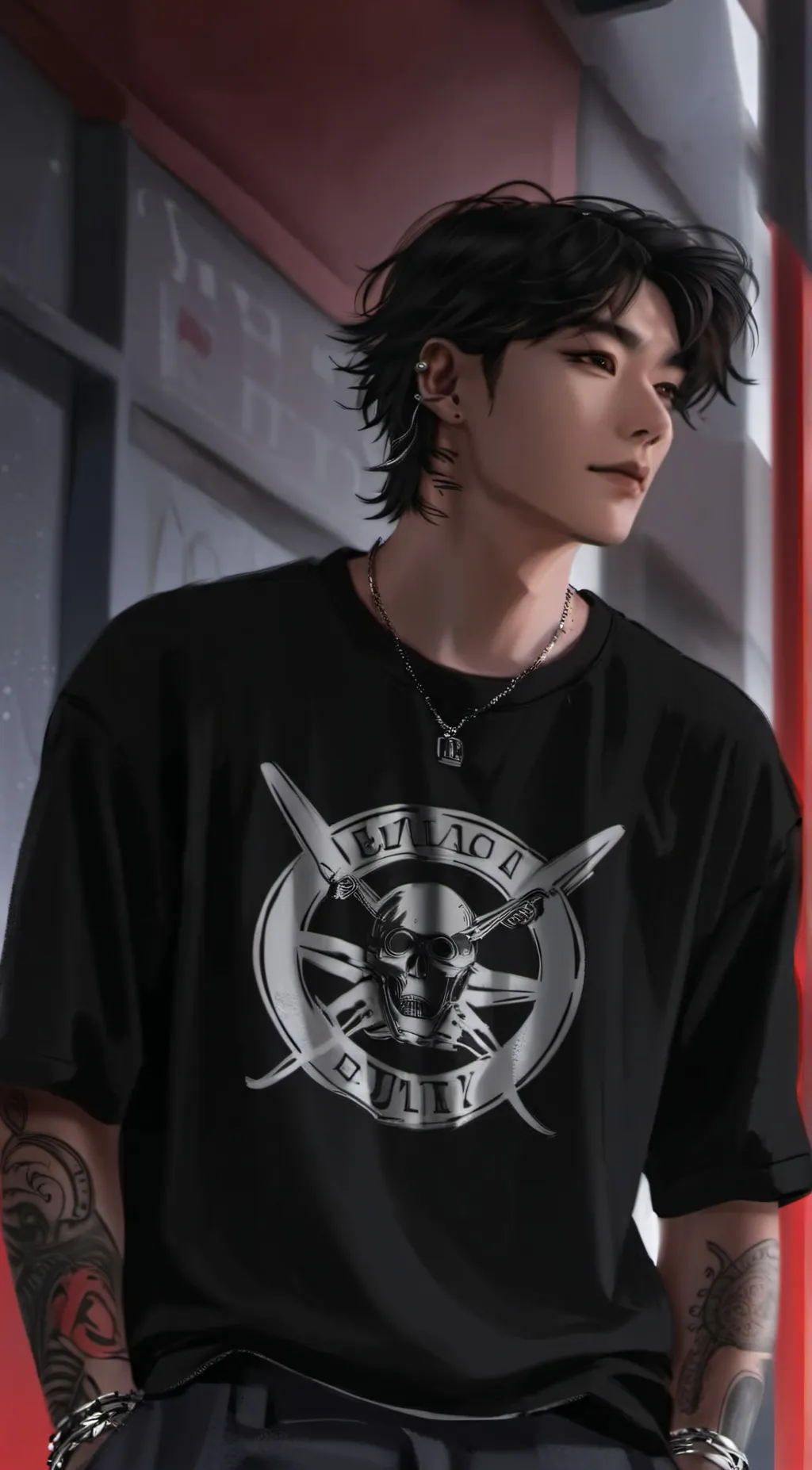 ai character: Felix  background