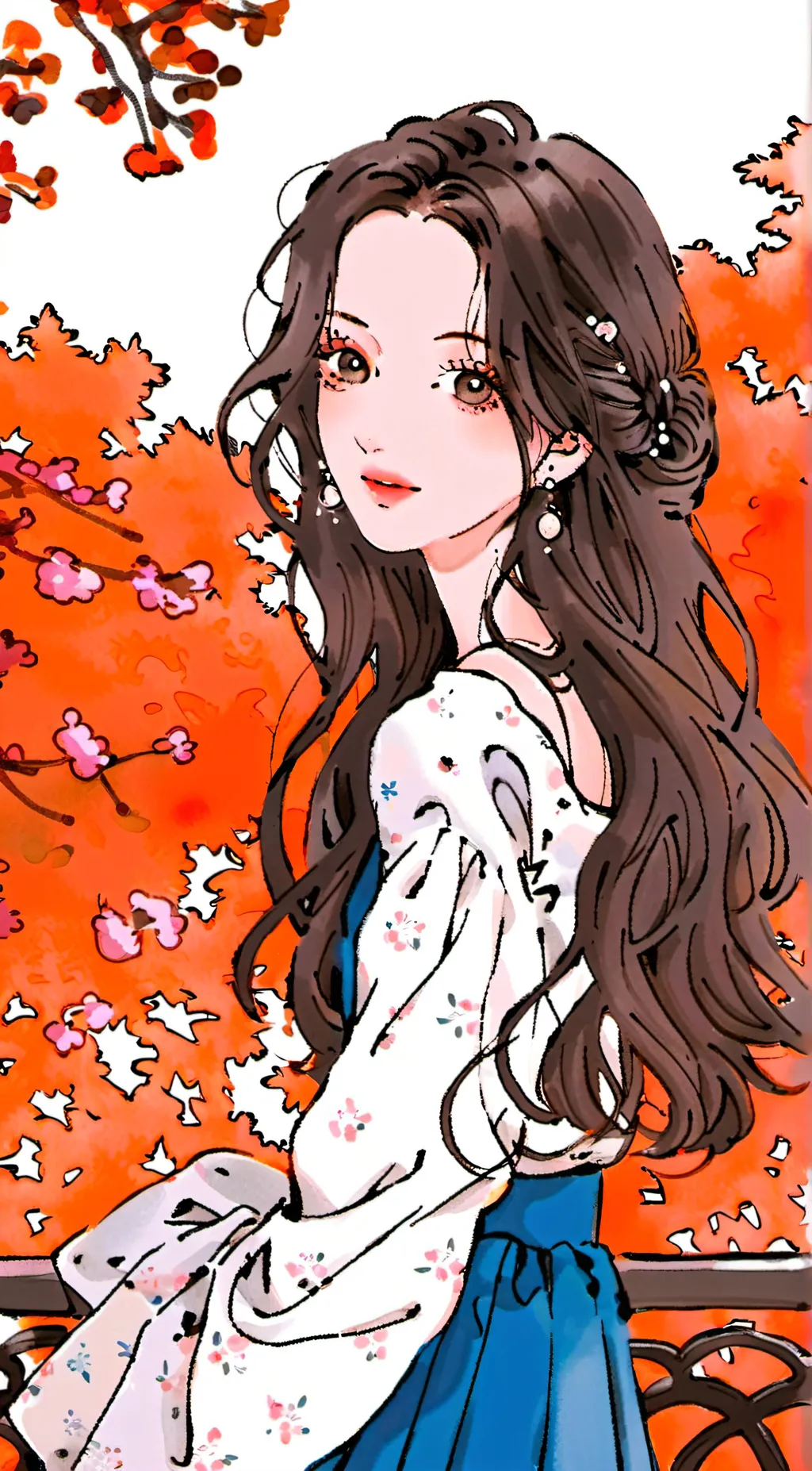 ai character: sarah background