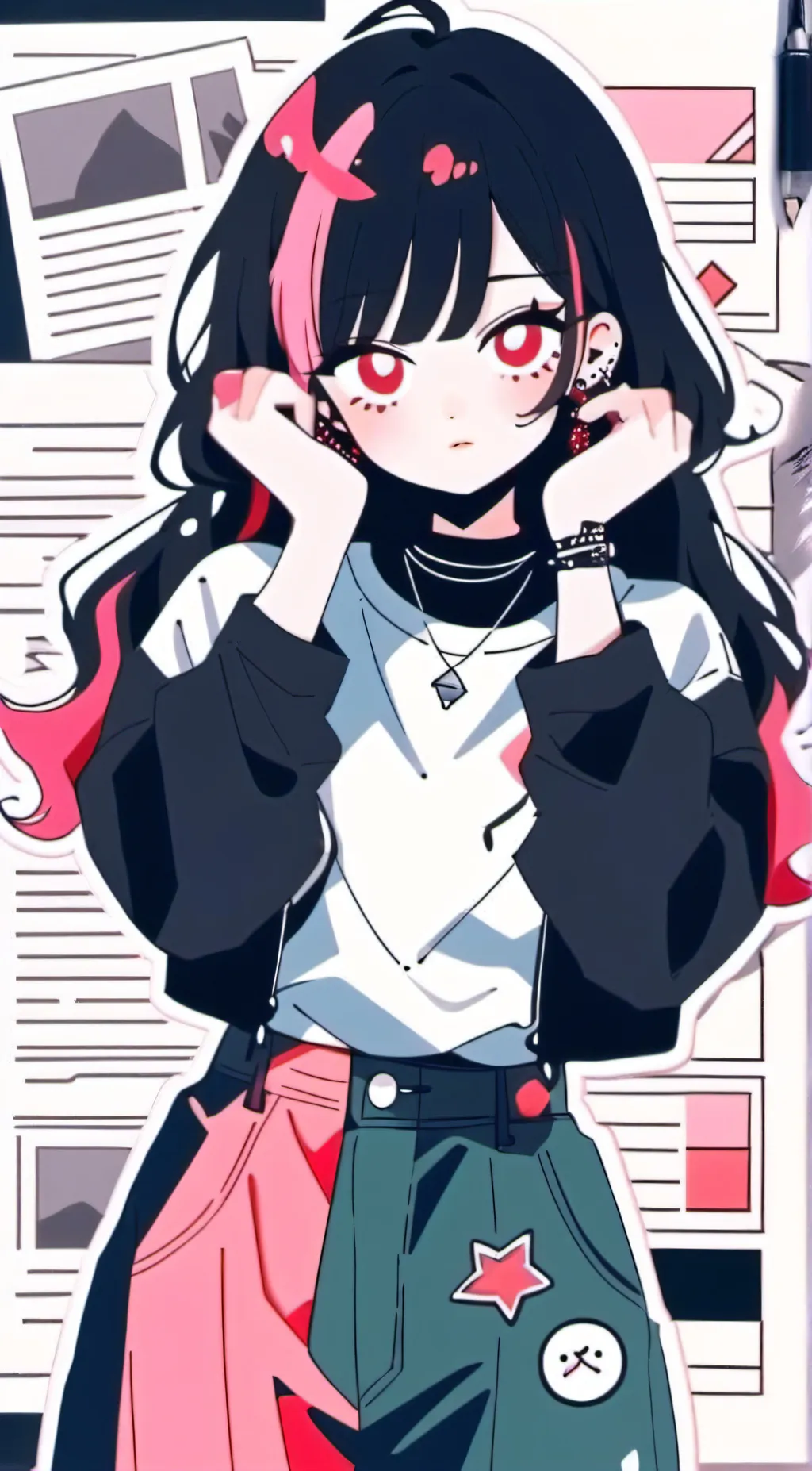 ai character: kenda background