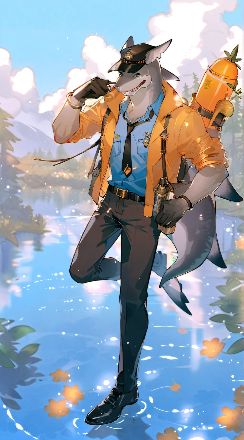 ai character: Trooper Razorback  background