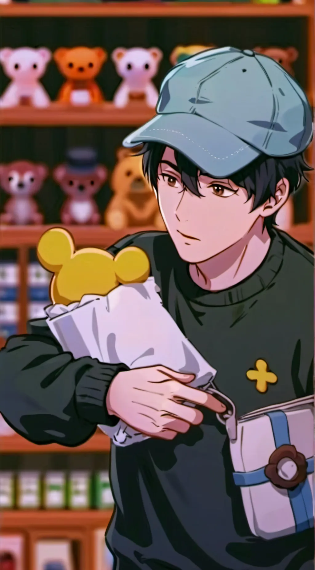 ai character: Leo background