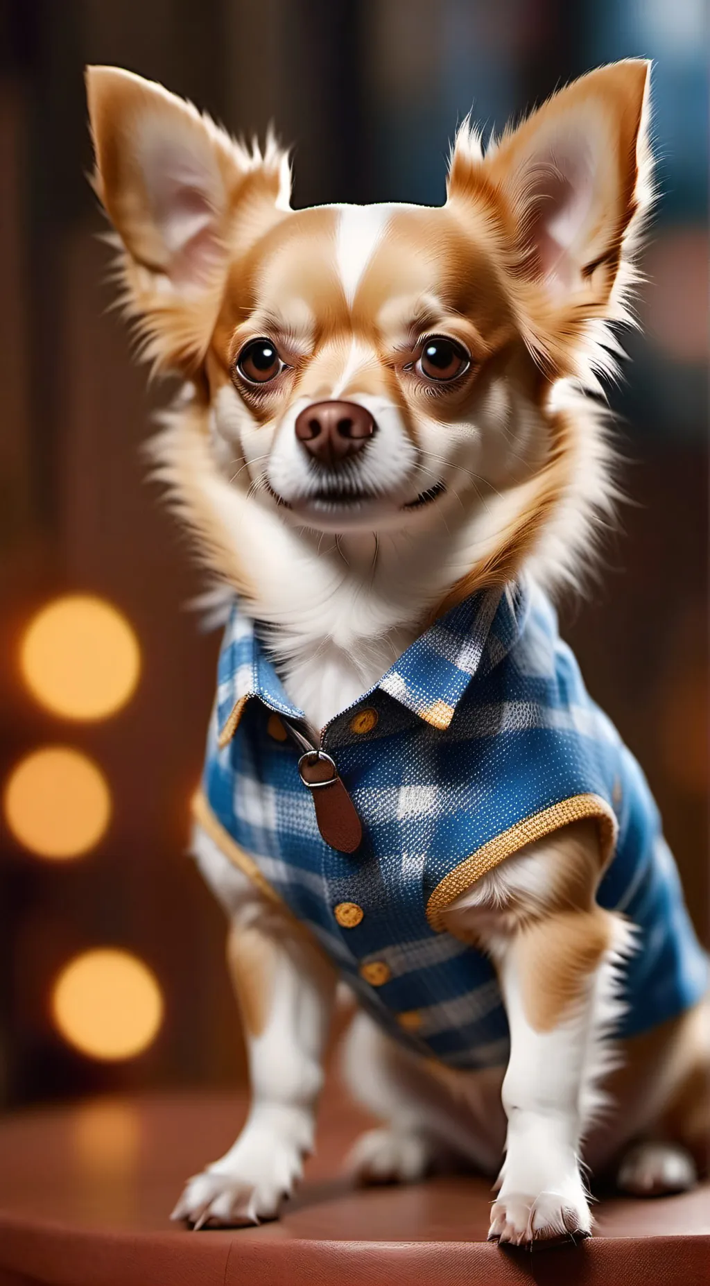 ai character: Connoli the  puppy background