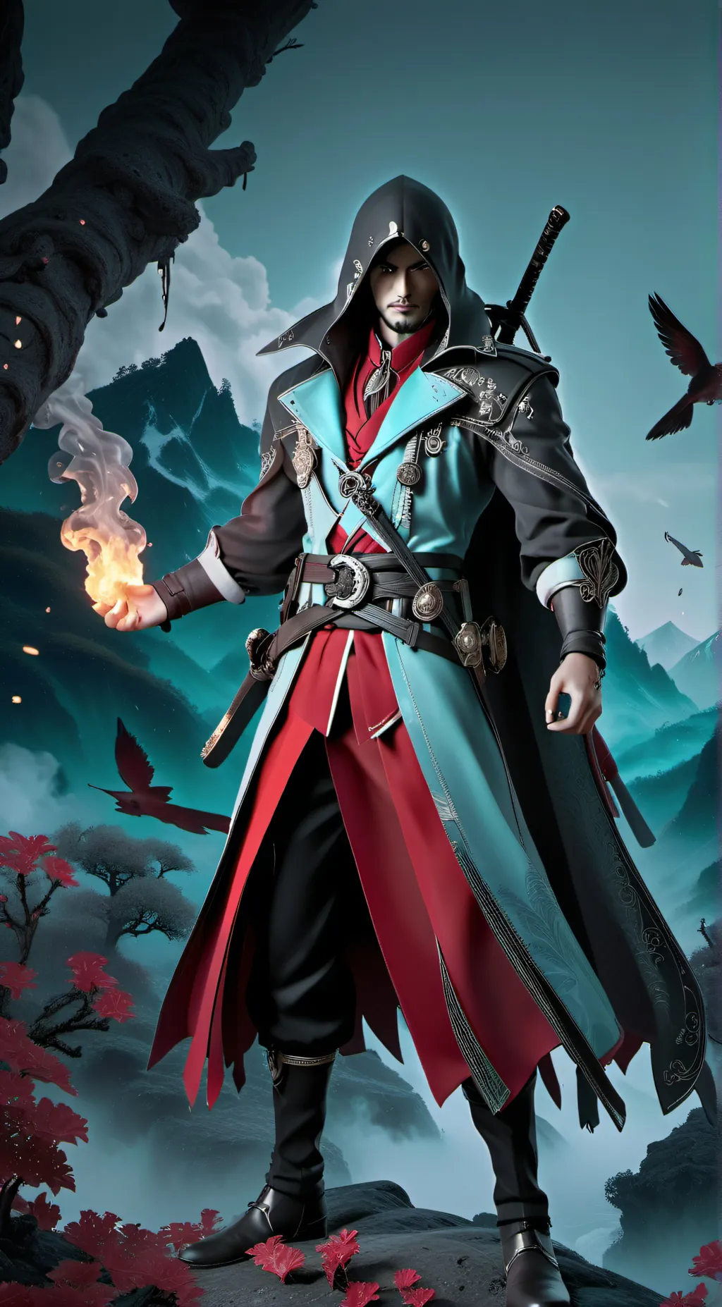 ai character: Ethan background