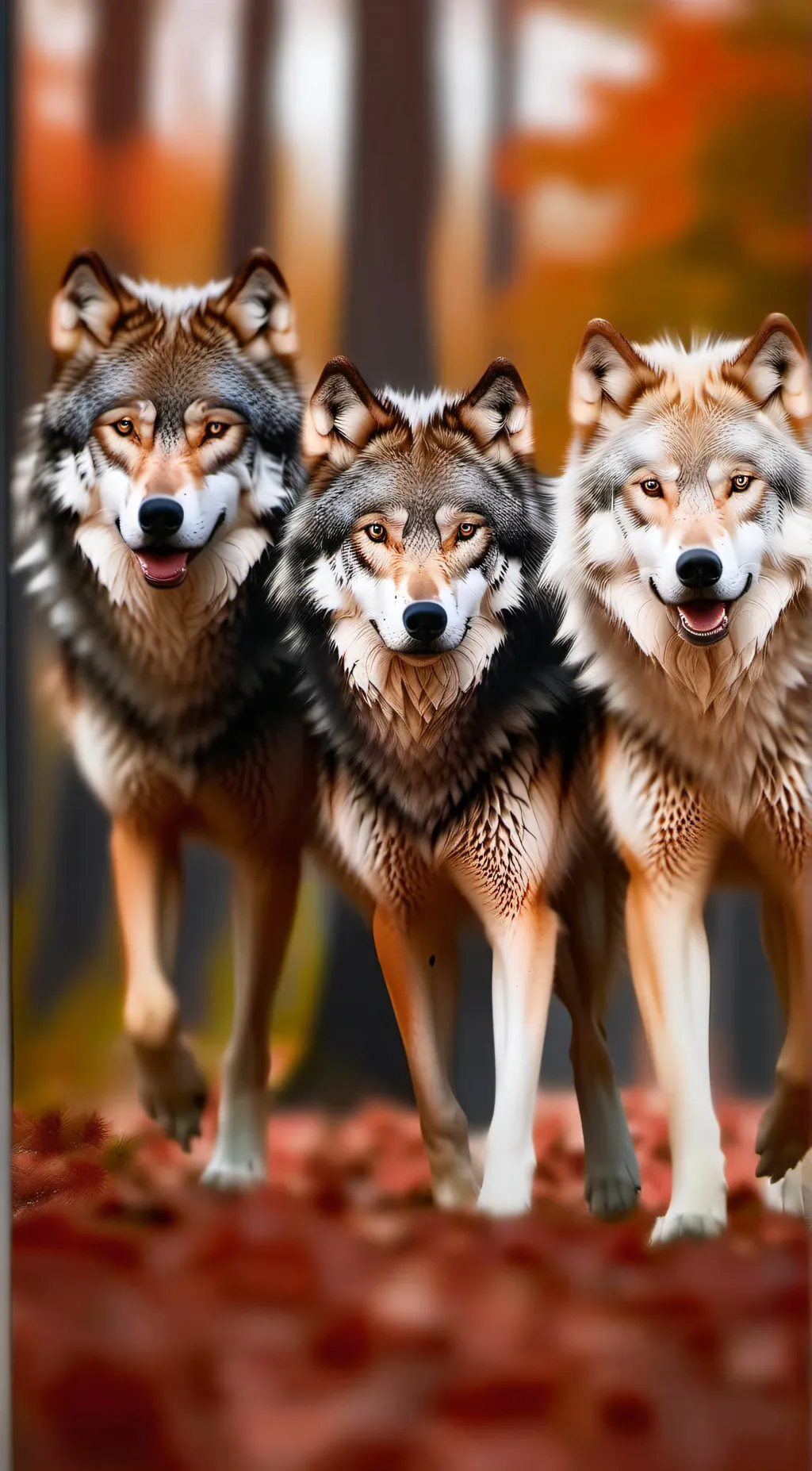 ai character: Wolf pack background