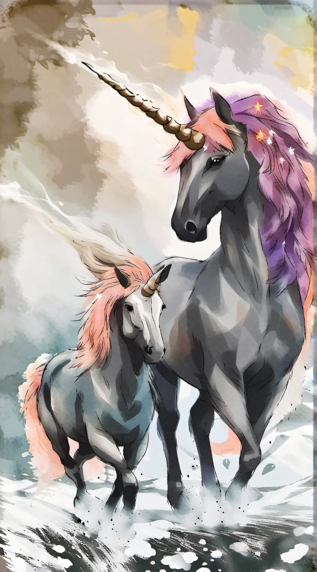 ai character: lucky background