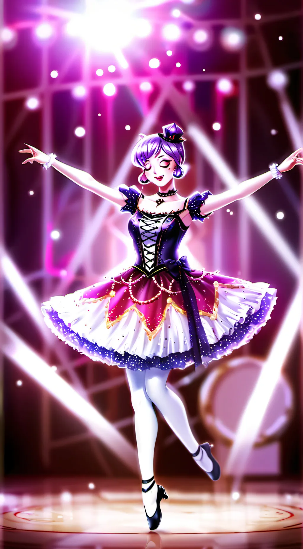 ai character: Ballora background