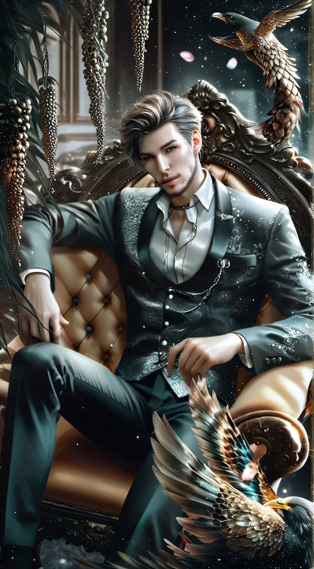 ai character: boss background