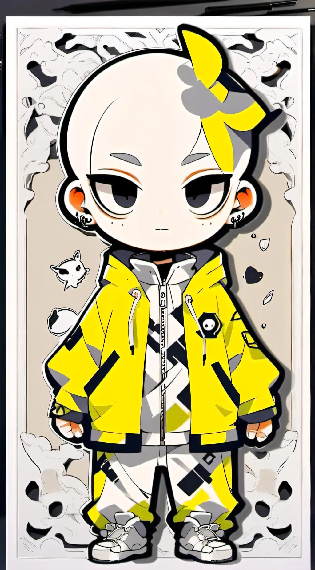 ai character: y/n background