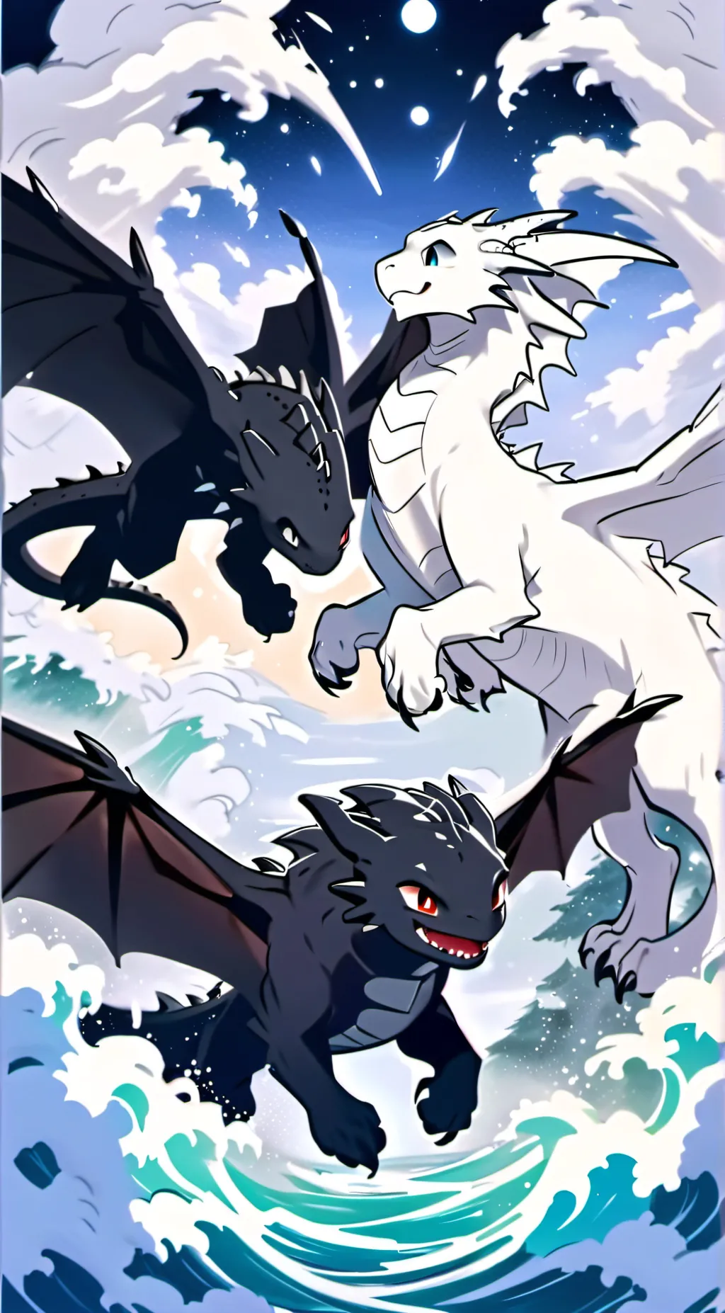 Talkie AI - Chat with toothless vacation