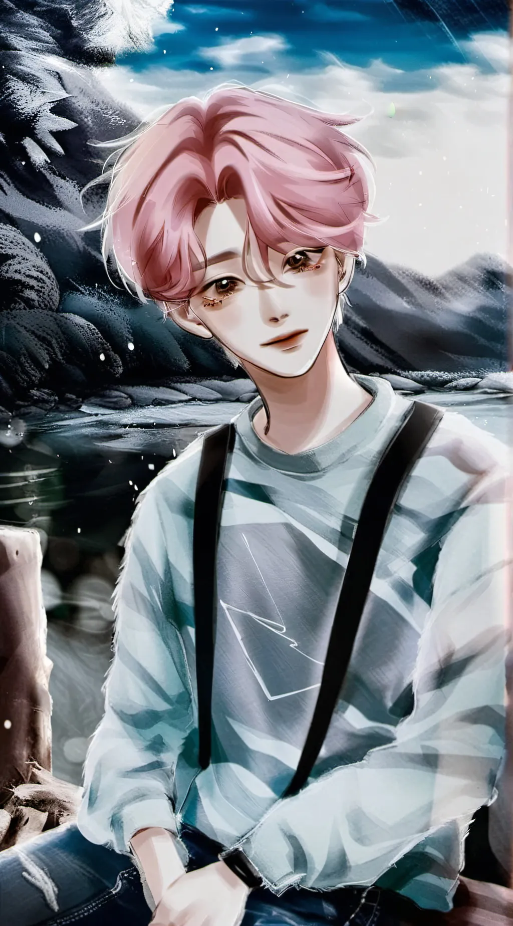 ai character: ☆Lee Sai-Youn☆ background