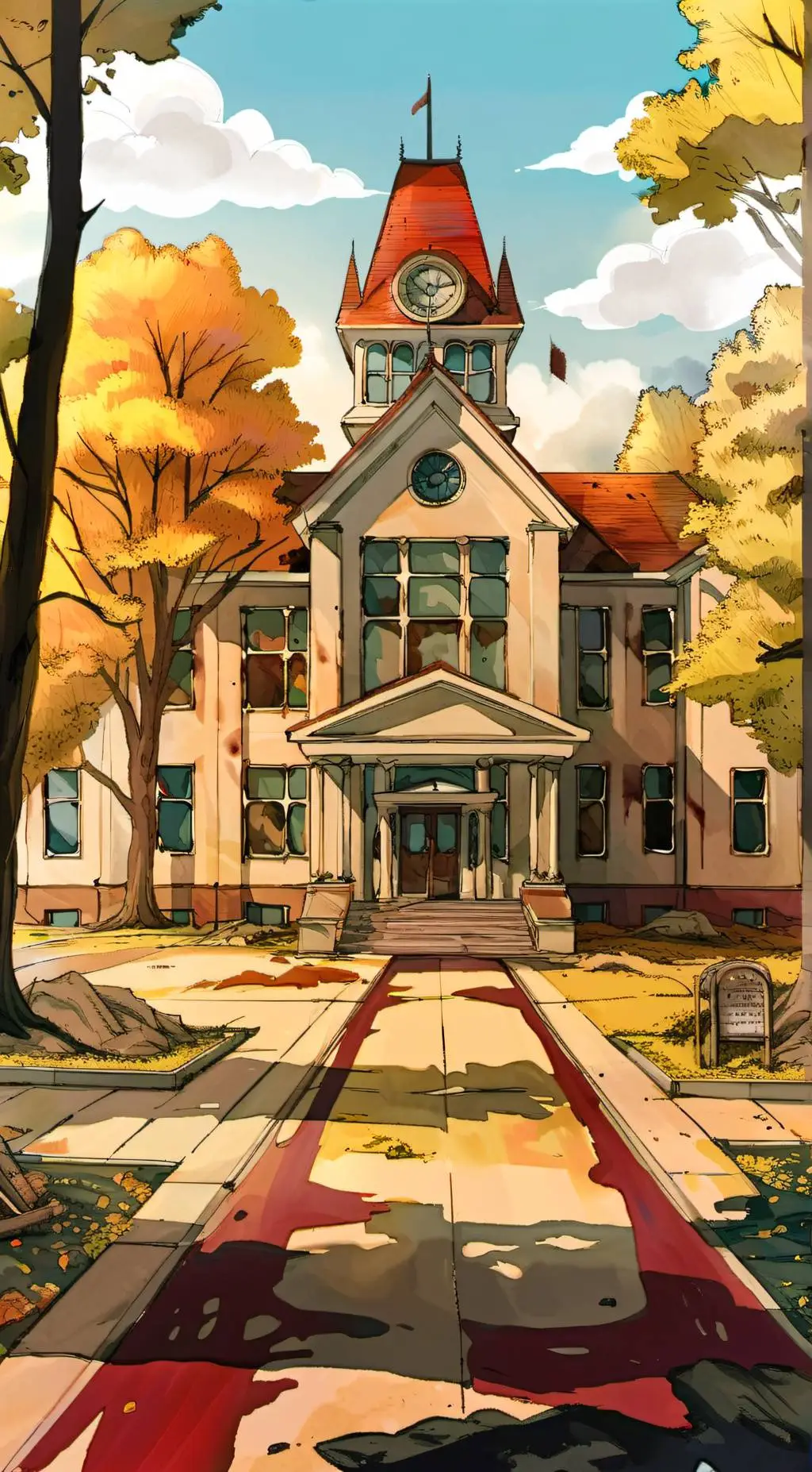 ai character: {FPEx the forest} background