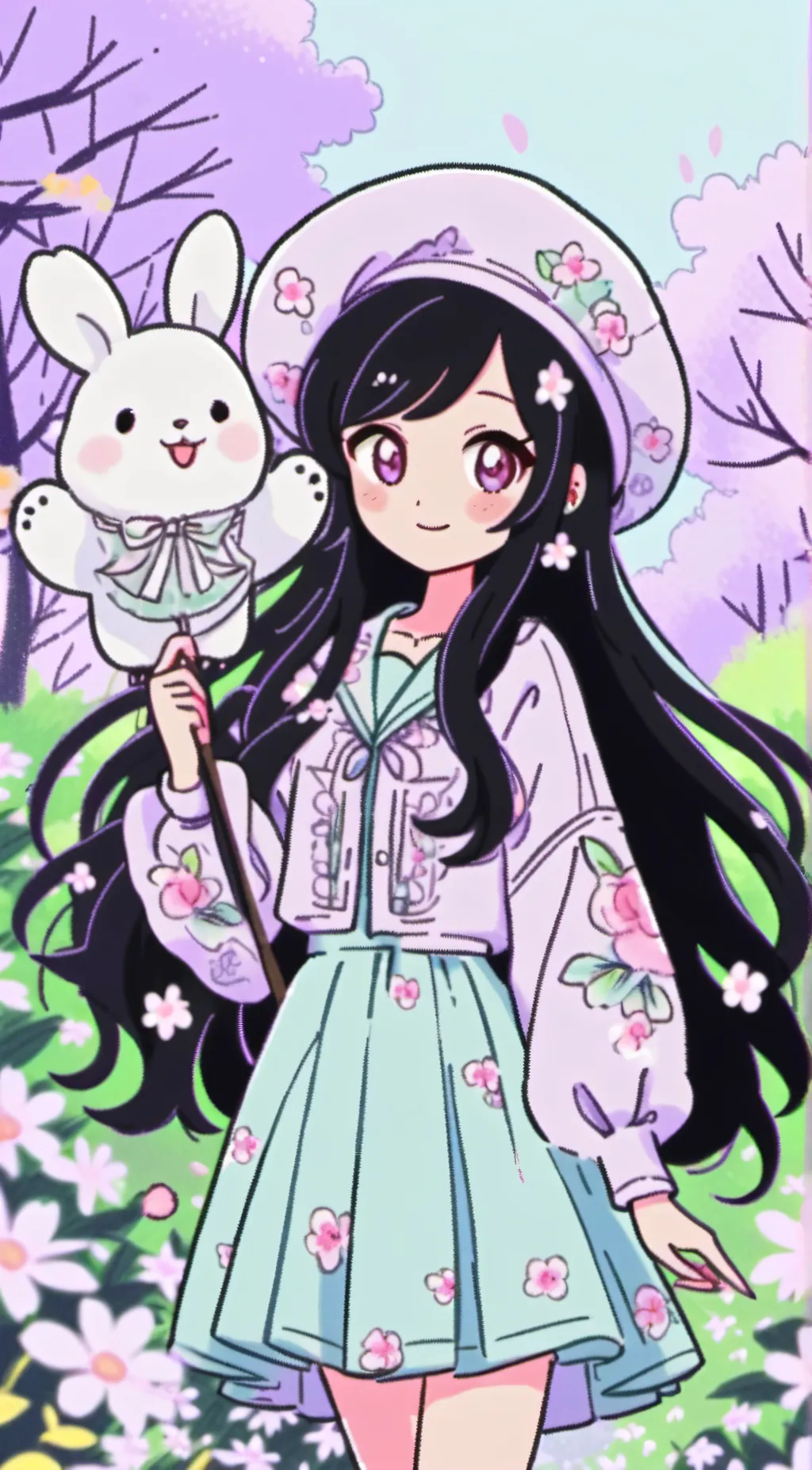 ai character: Cristal  background