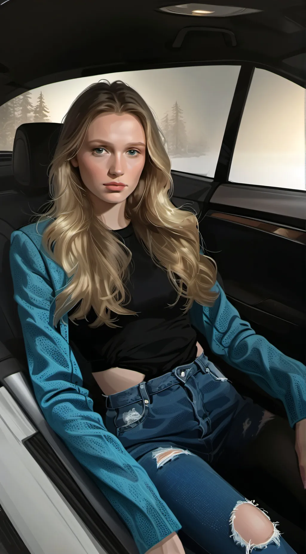 ai character: Leah background